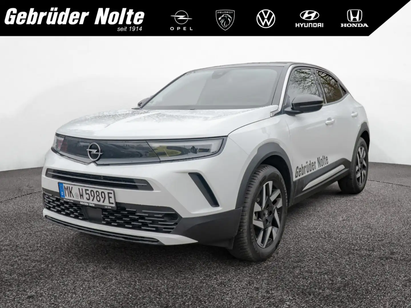 Opel Mokka-E Elegance PDC SHZ KAMERA W-LAN LED Weiß - 1