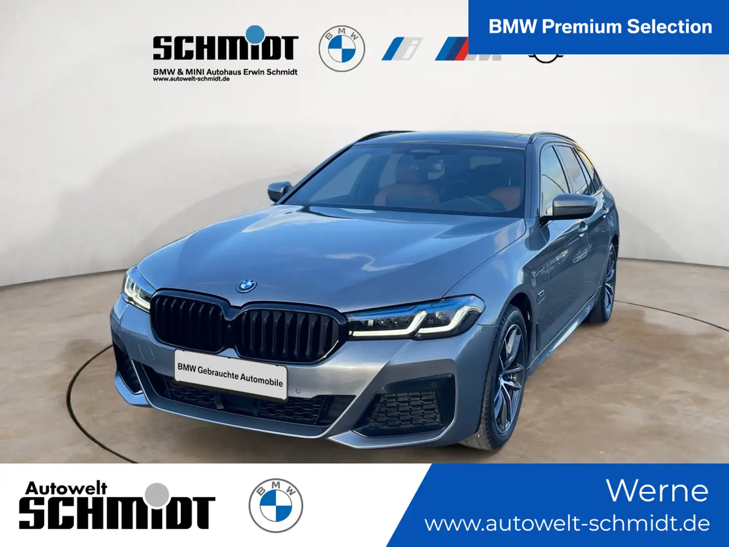 BMW 530 e xDrive Touring M Sport + 2J-BPS.-GARANTIE Grau - 1