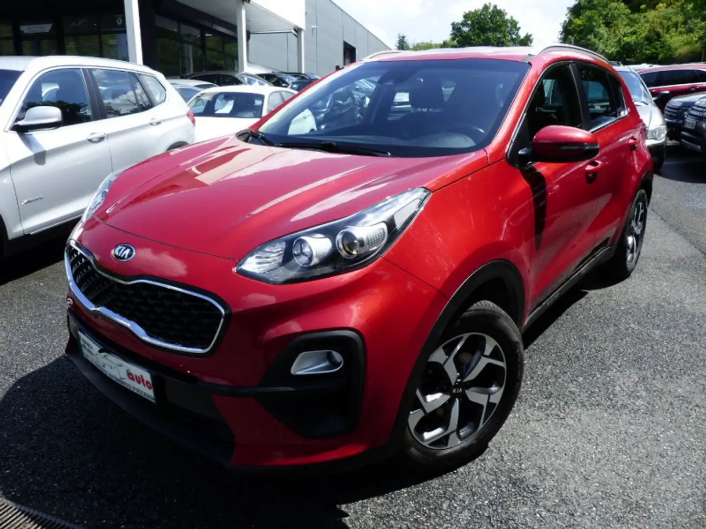 Kia Sportage 1.6 132CH ECOGPL BUSINESS 4X2 Rouge - 1