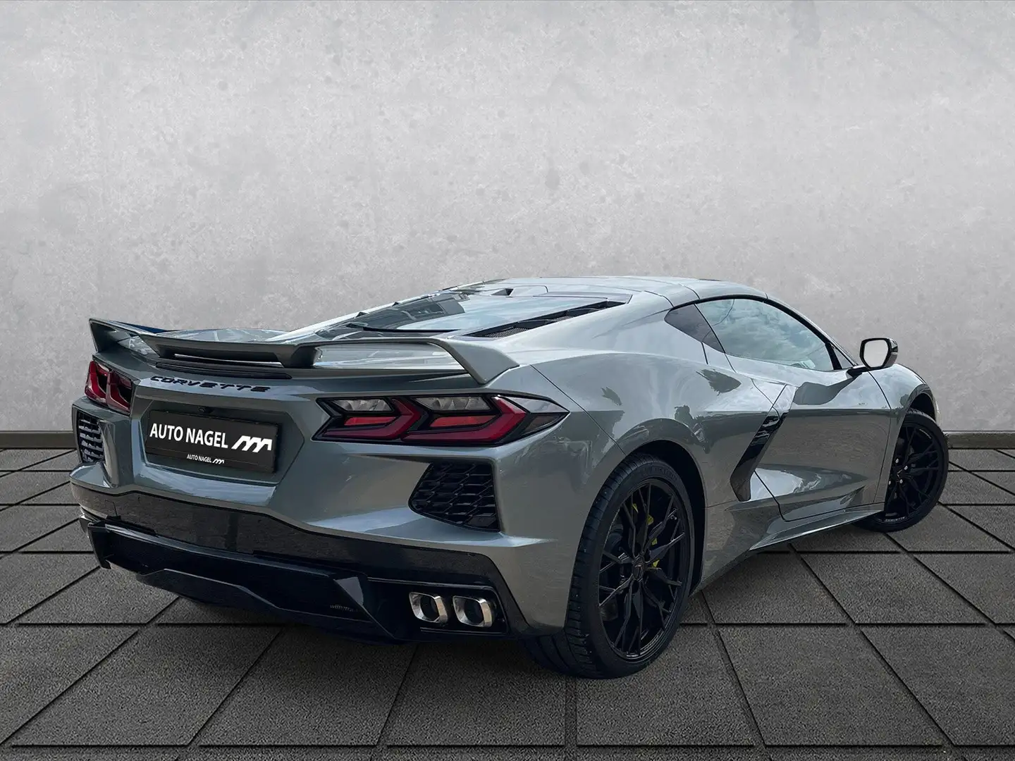 Corvette C8 C8 Stingray Coupe 3LT*Z51-Paket*Lifting*Comp.Sitze Šedá - 2