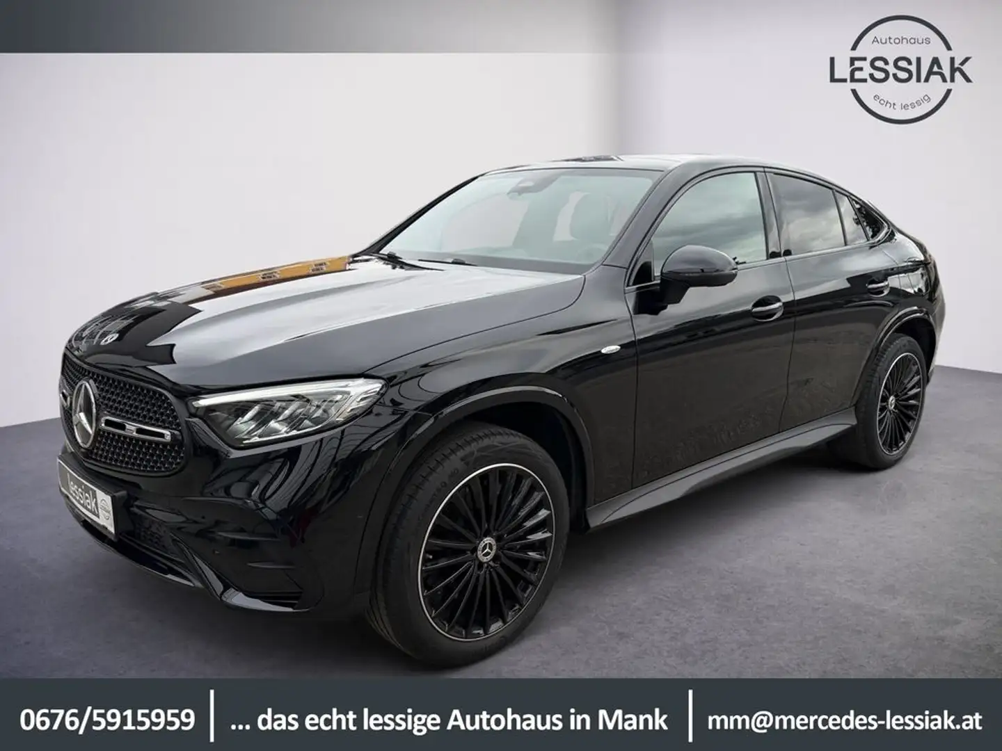 Mercedes-Benz GLC 300 de 4M | AMG | Night | Pano | Leder usw. Schwarz - 1