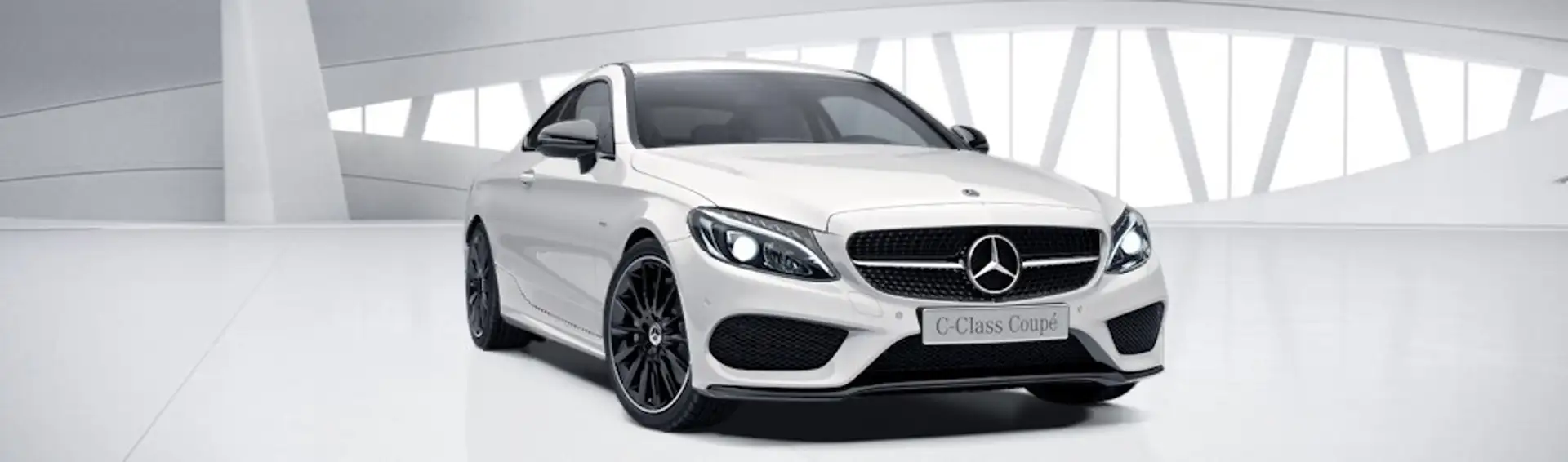 Mercedes-Benz C 250 C 250 d Coupe 4Matic 9G-TRONIC Night Edition Білий - 2