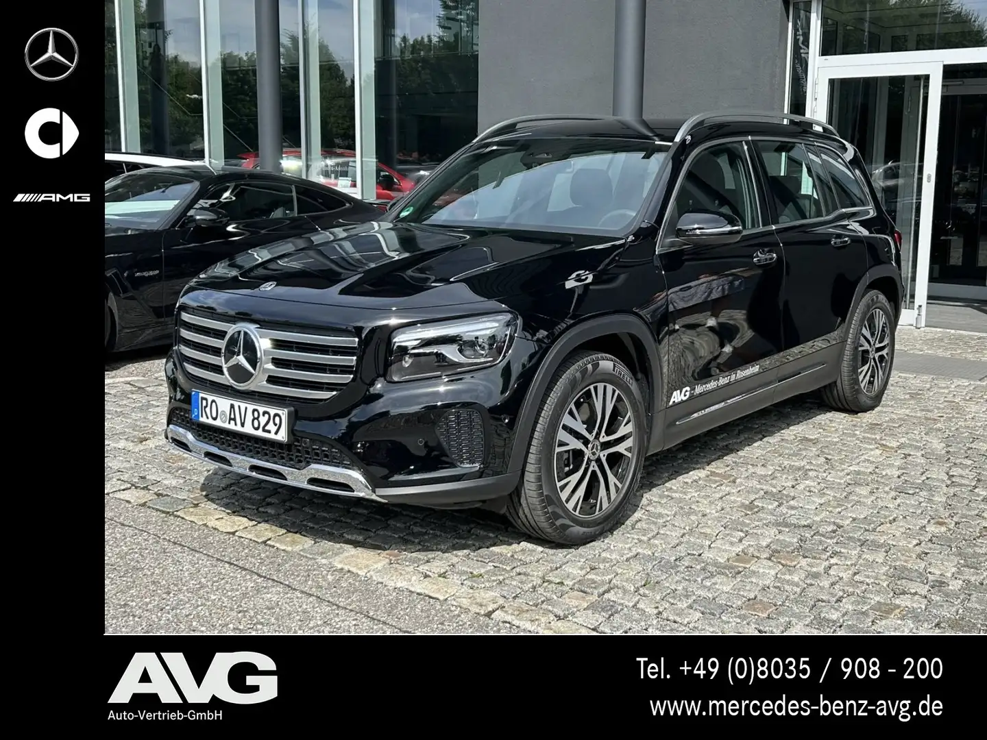 Mercedes-Benz GLB 200 GLB 200 d Progressive Advanced Multibeam Park RF Schwarz - 1