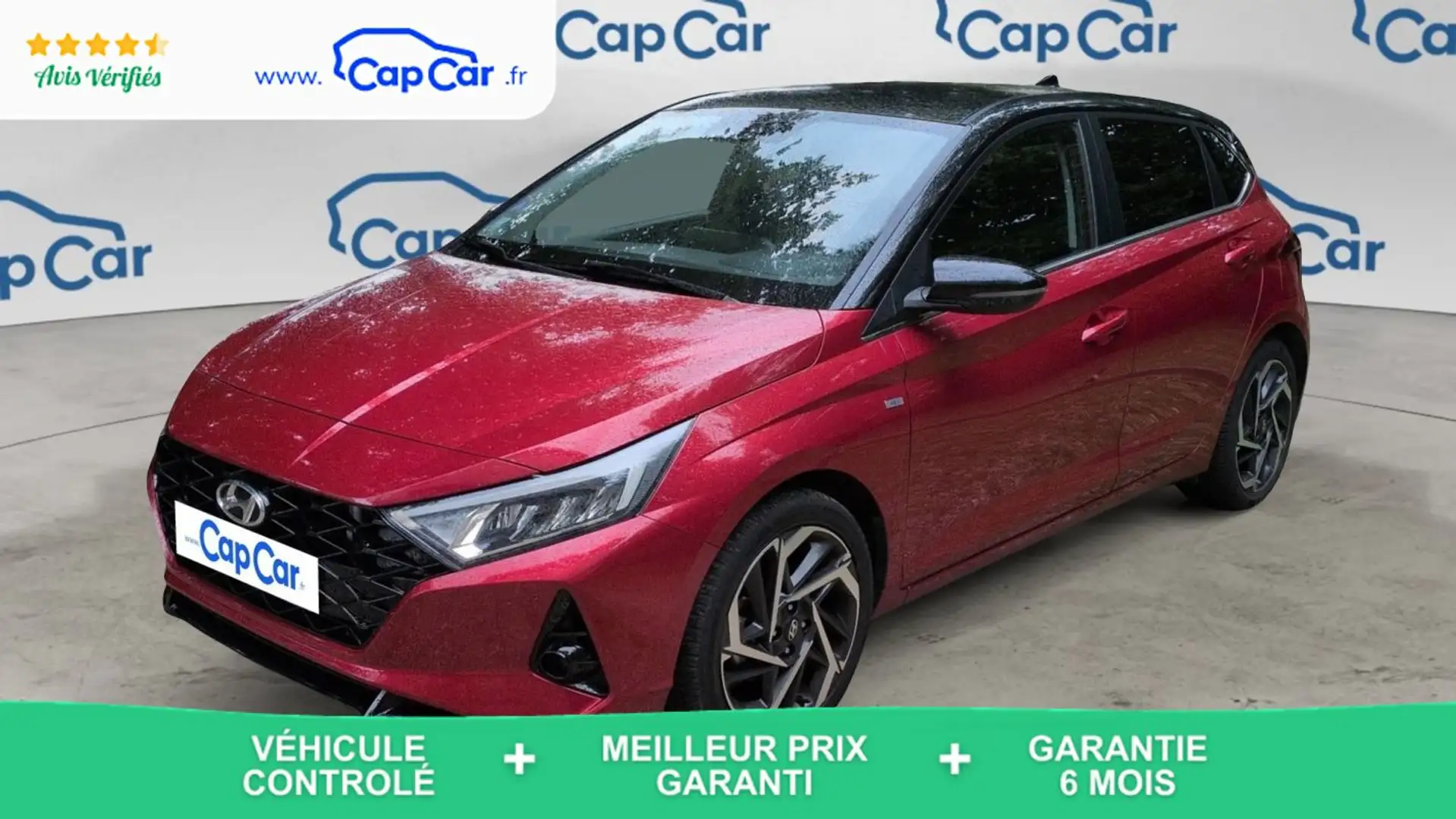 Hyundai i20 1.0 T-GDI Mild Hybrid 100 Creative Rouge - 1