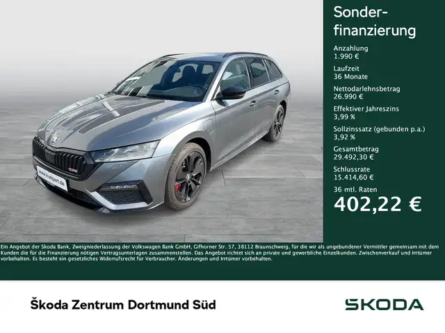 Skoda Octavia Combi 1.4 iV RS CAM LM18 MATRIX CARPLAY