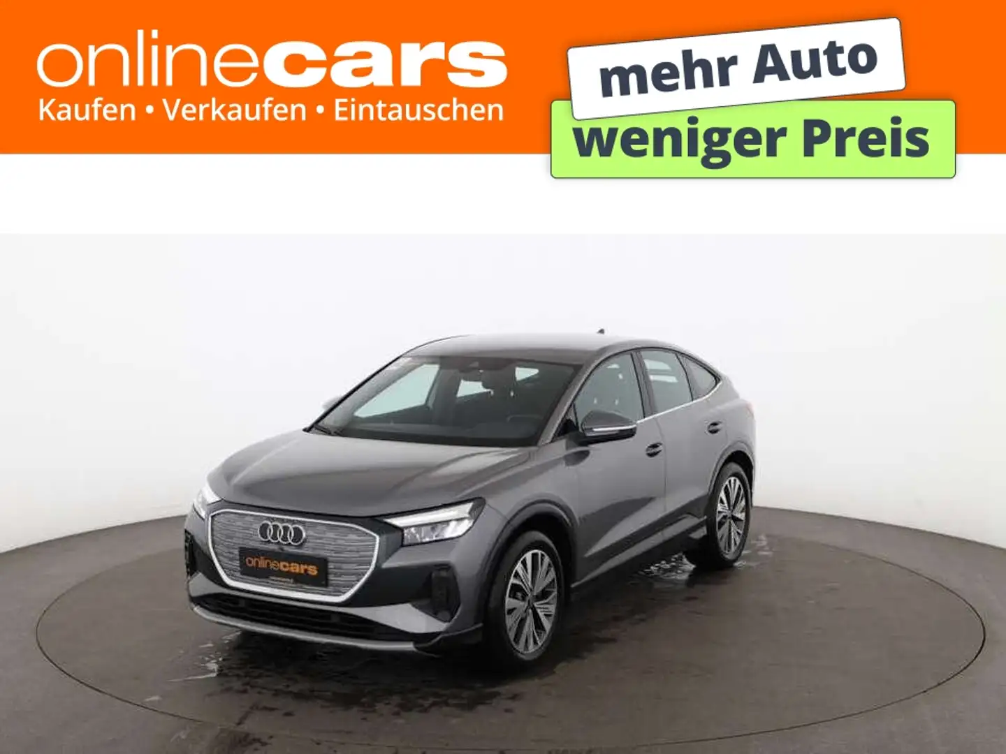 Audi Q4 e-tron SB 50 quattro 82kWh Aut LED RADAR NAVI Grau - 1