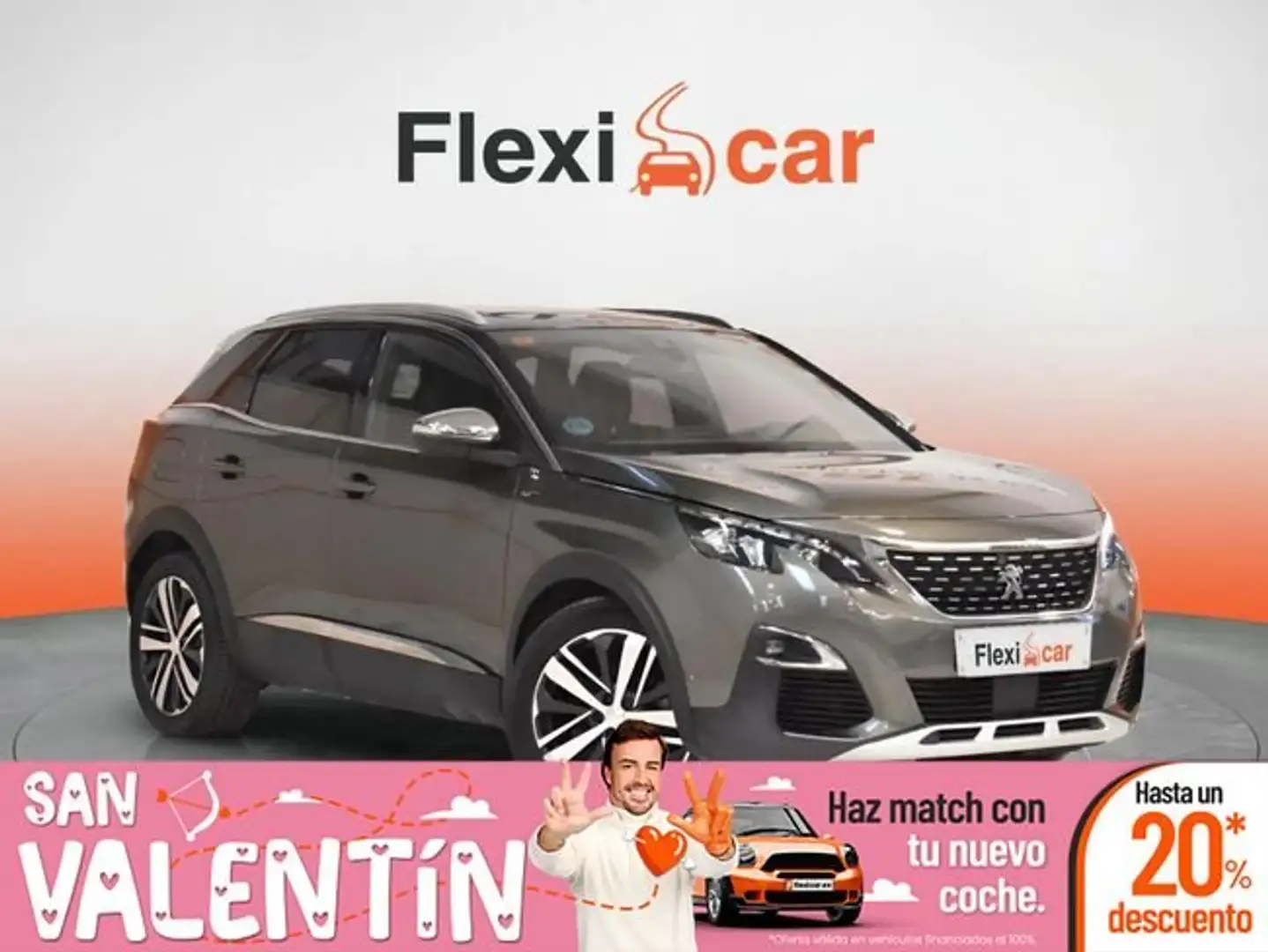 Peugeot 3008 2.0BLUEHDI 133KW (180CV) GT AUTO S&S Gris - 1