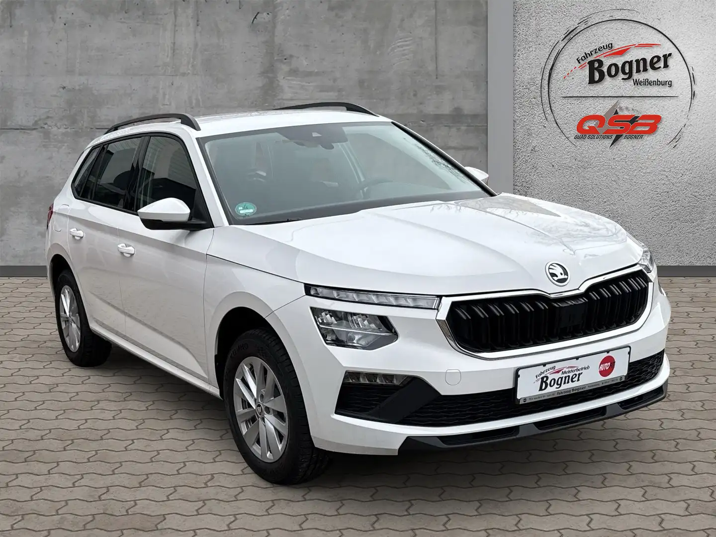 Skoda Kamiq 1.0 TSI DSG Drive-EU 5-Jahre-Garantie LM eb. Ladeb Blanc - 2