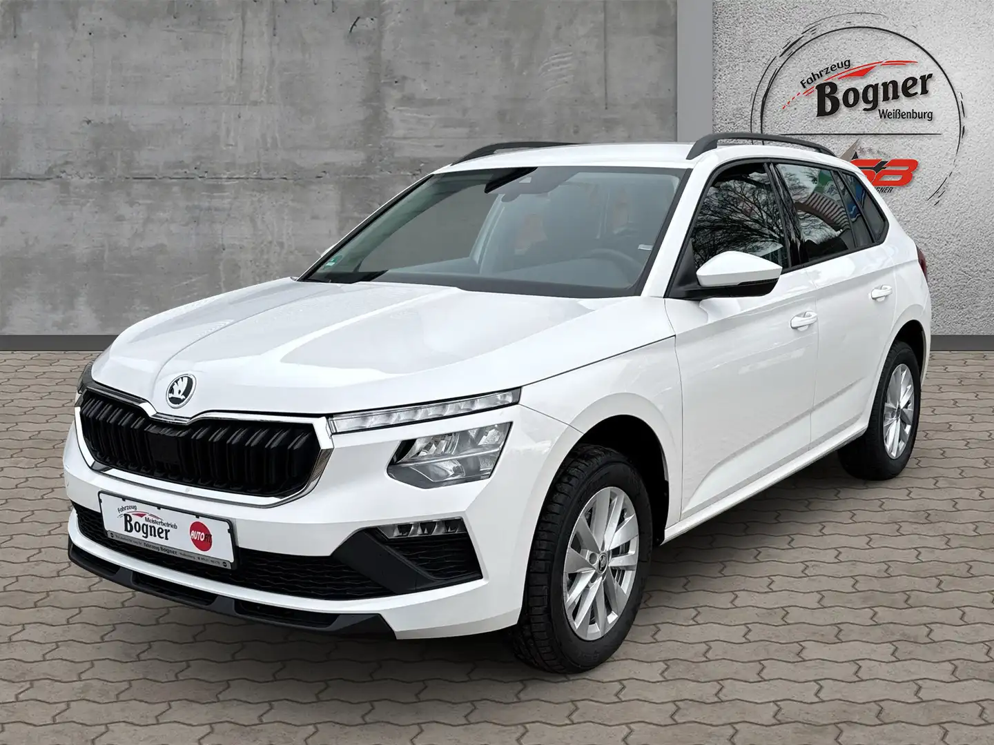 Skoda Kamiq 1.0 TSI DSG Drive-EU 5-Jahre-Garantie LM eb. Ladeb Blanc - 1