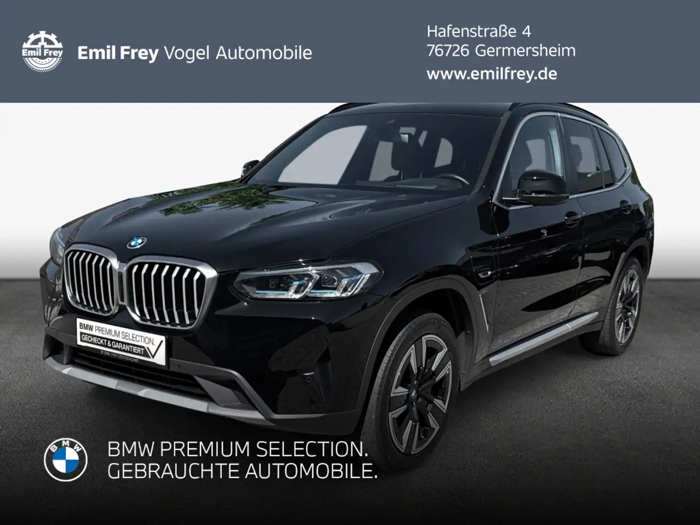 BMW X3 xDrive30e Aut. *HuD*HiFi* Schwarz - 1