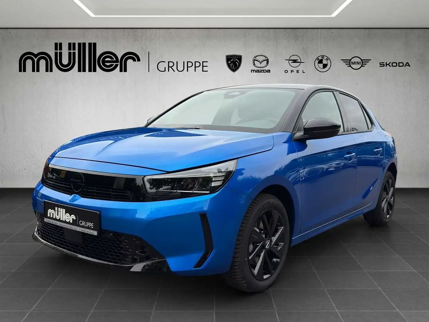 Opel Corsa YES 1.2 Direct Injection Turbo Blau - 1