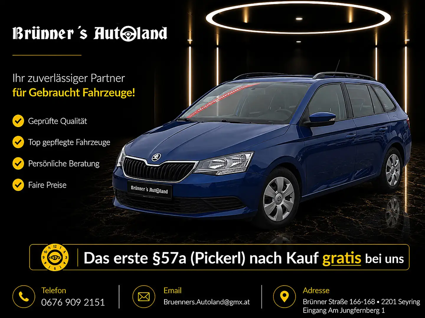 Skoda Fabia Active 1,0 TSI Blau - 1