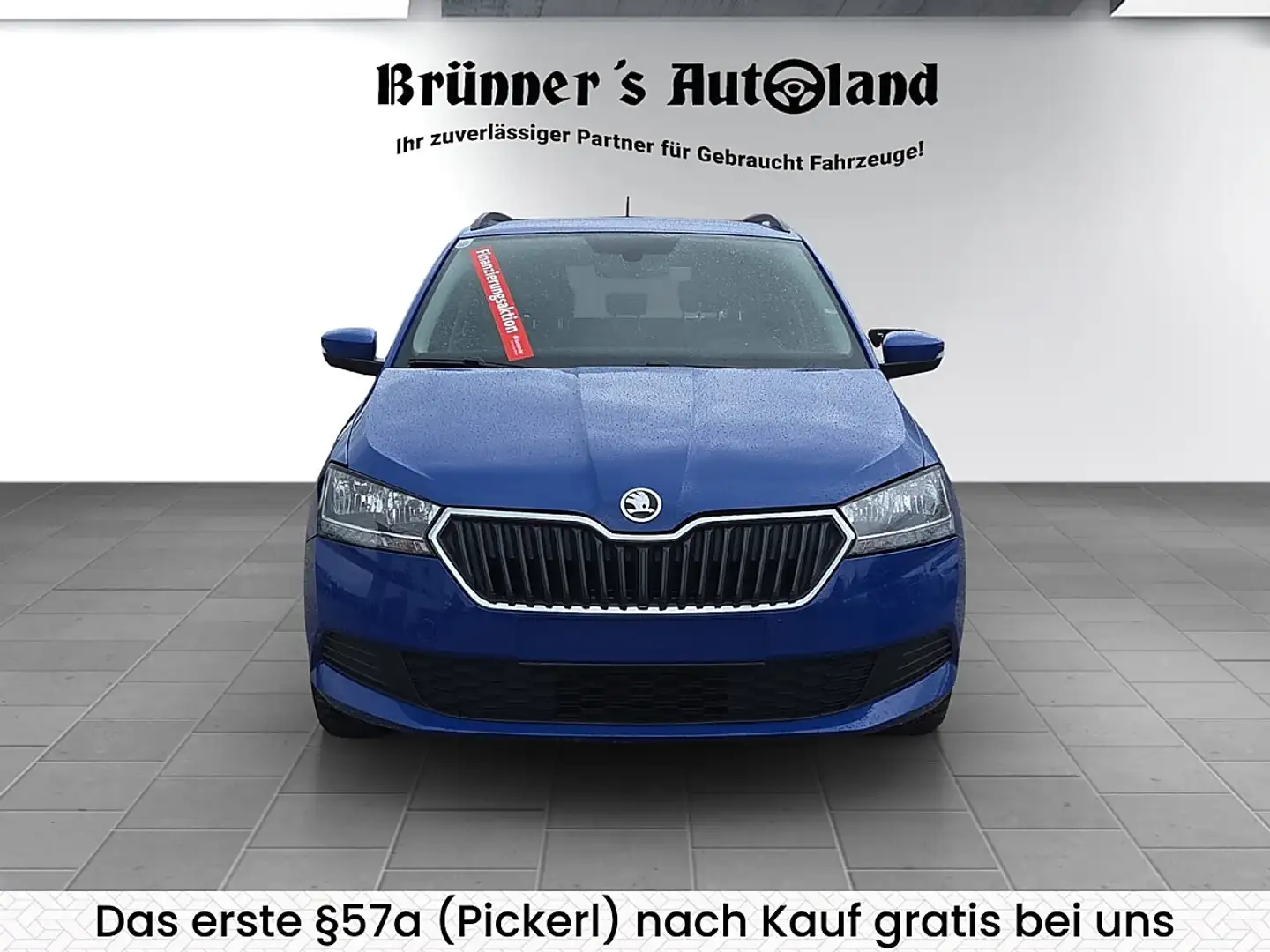 Skoda Fabia Active 1,0 TSI Blau - 2
