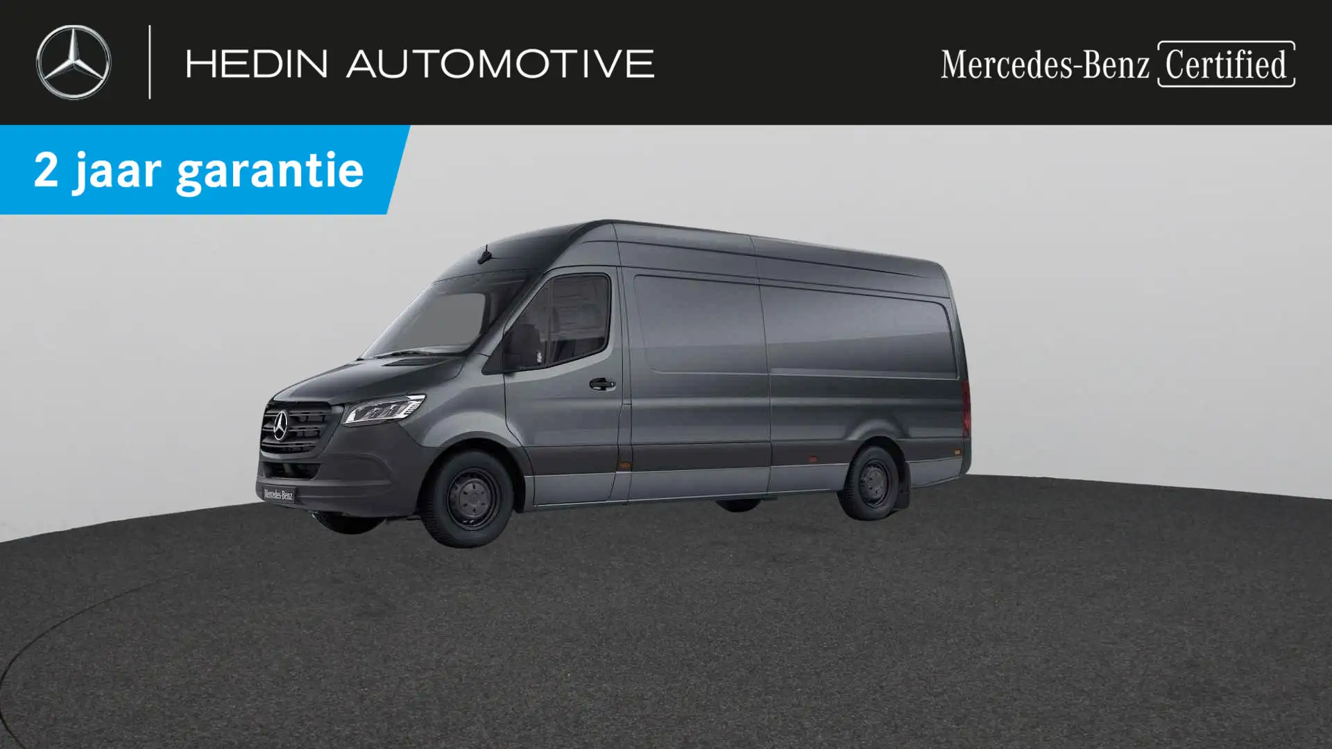 Mercedes-Benz Sprinter 319 CDI GB L3 RWD 9G-TRONIC 3.5T | Trekhaak |  MBU Gris - 1