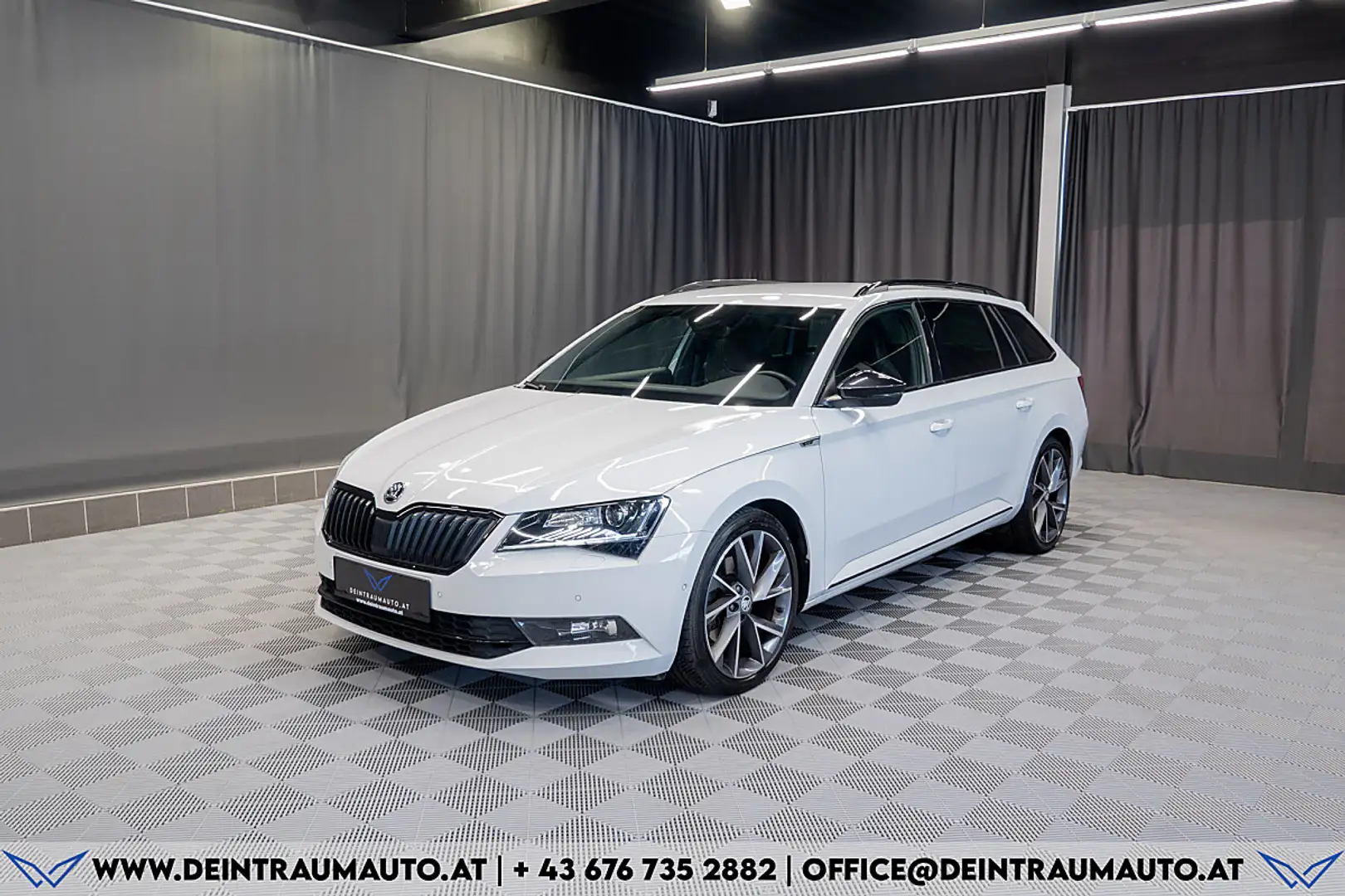 Skoda Superb Kombi 2,0 TDI 4x4 Sportline DSG*R-KAMERA*ACC*SE... Weiß - 1