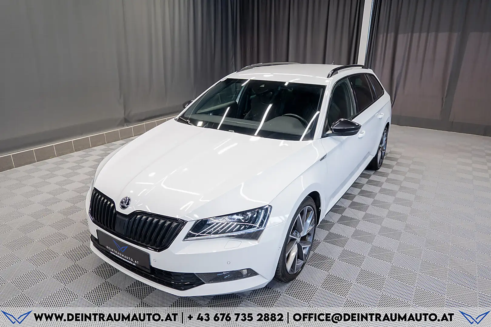 Skoda Superb Kombi 2,0 TDI 4x4 Sportline DSG*R-KAMERA*ACC*SE... Weiß - 2