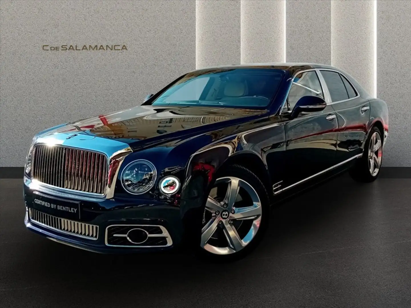 Bentley Mulsanne Speed Blauw - 1