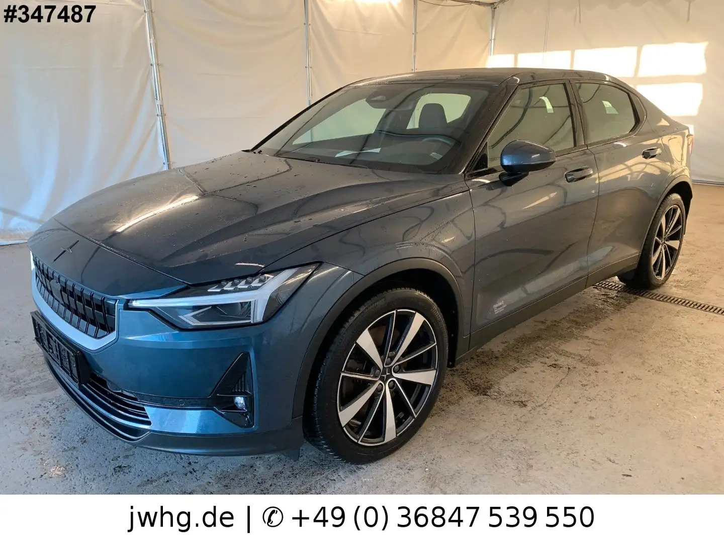 Polestar 2 78KWH Long Range Dual Motor 4WD LED 19" Navi Bleu - 1