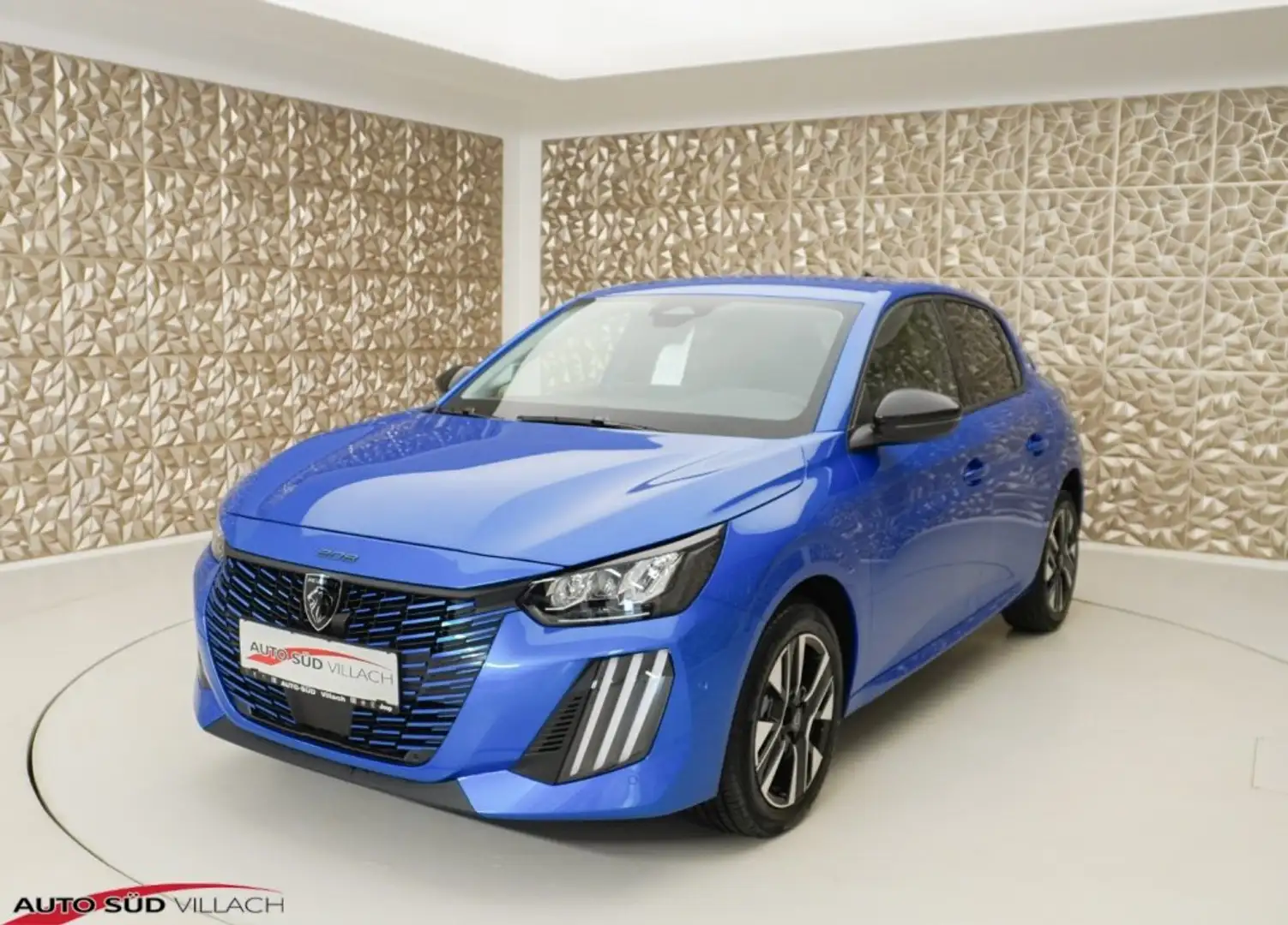 Peugeot 208 ALLURE Hybrid 110 e-DCS6 Blau - 2