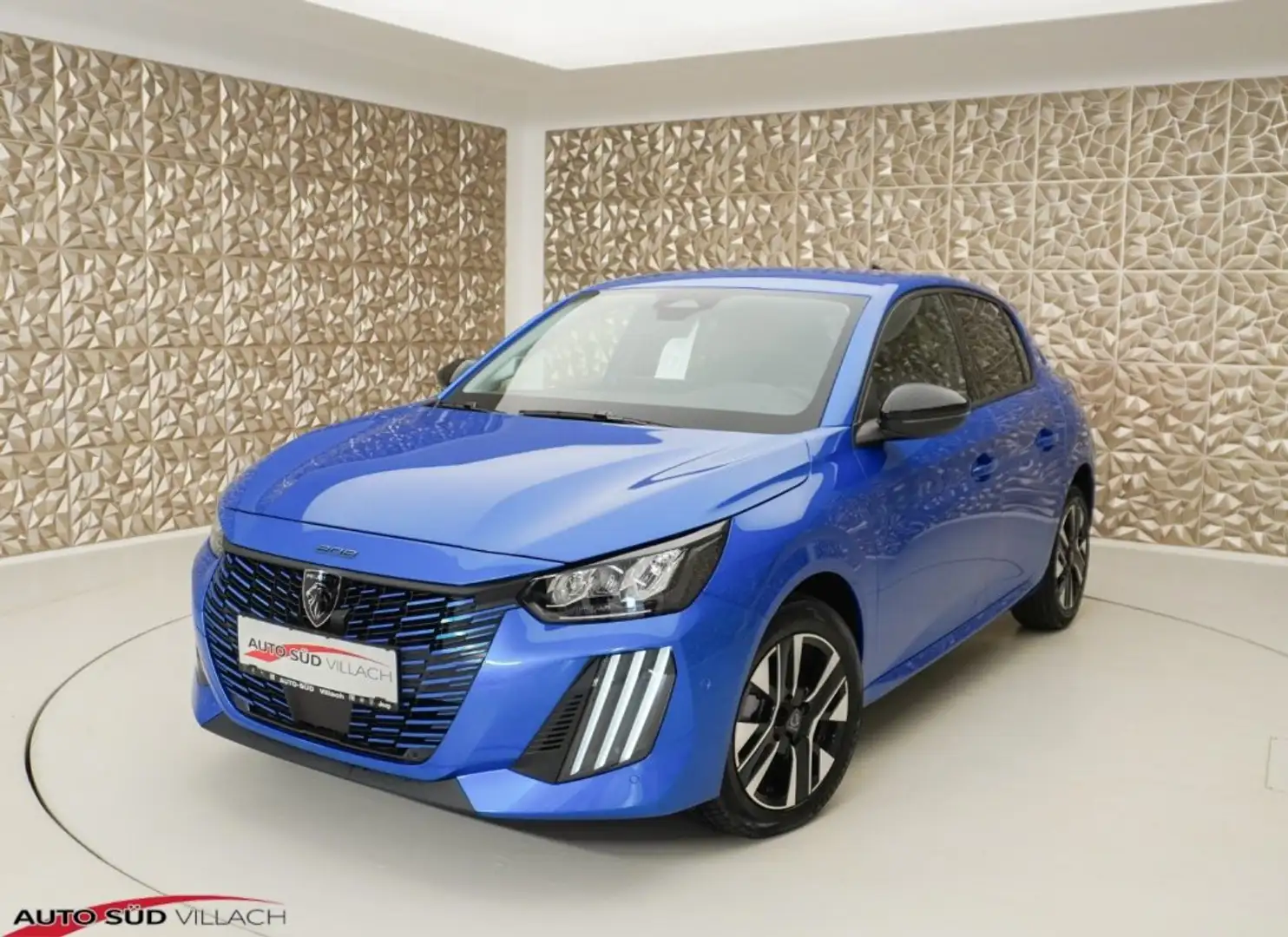 Peugeot 208 ALLURE Hybrid 110 e-DCS6 Blau - 1