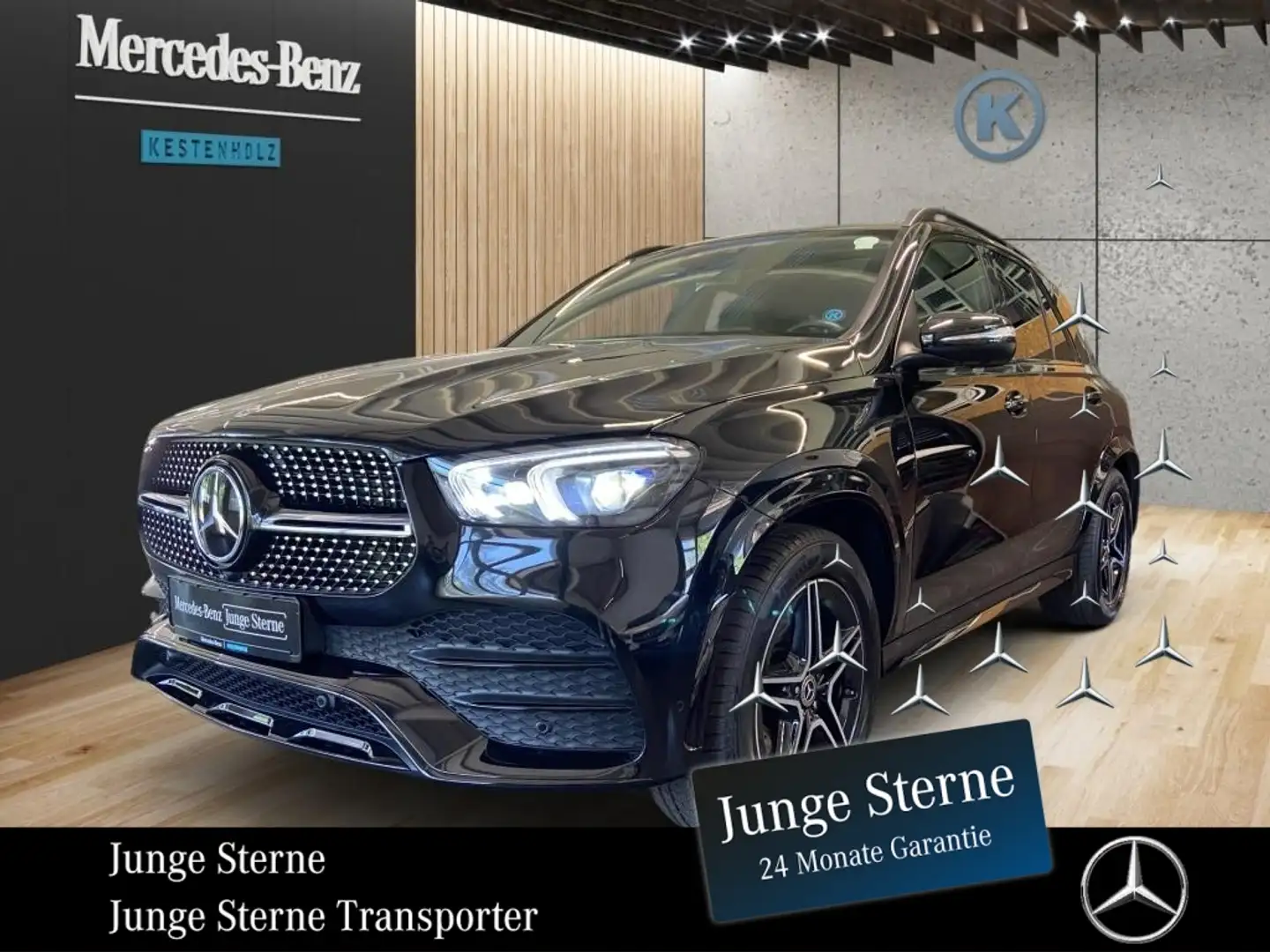 Mercedes-Benz GLE 300 d 4MATIC *AMG*NIGHT*AHK*PANO*360°KAM*SH* Noir - 1
