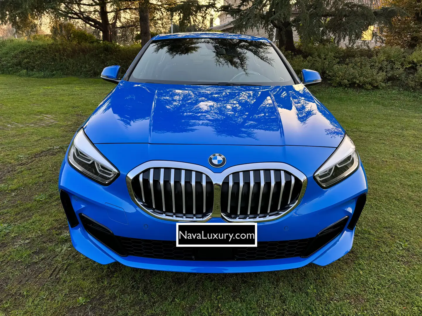 BMW 118 118i Msport 136cv auto per Neopatentati Bleu - 1