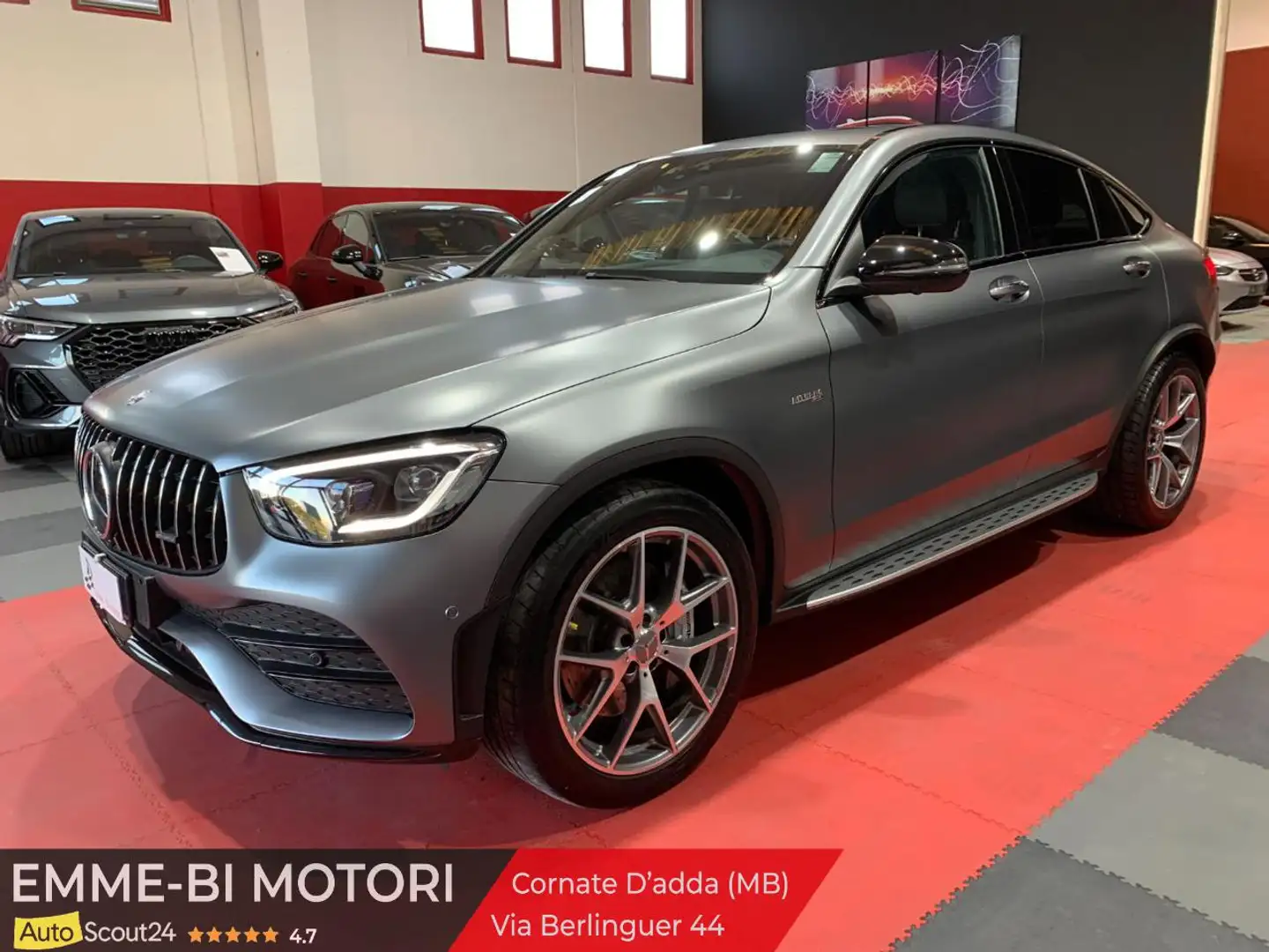 Mercedes-Benz GLC 43 AMG 4Matic AMG coupè Gris - 1