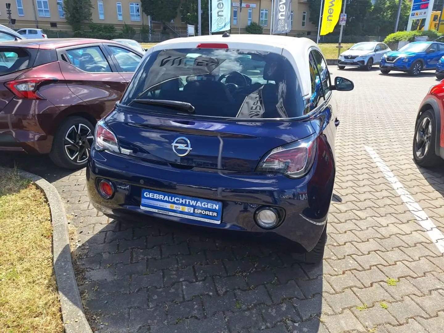 Opel Adam 1.0 Start/Stop Jam Bleu - 2