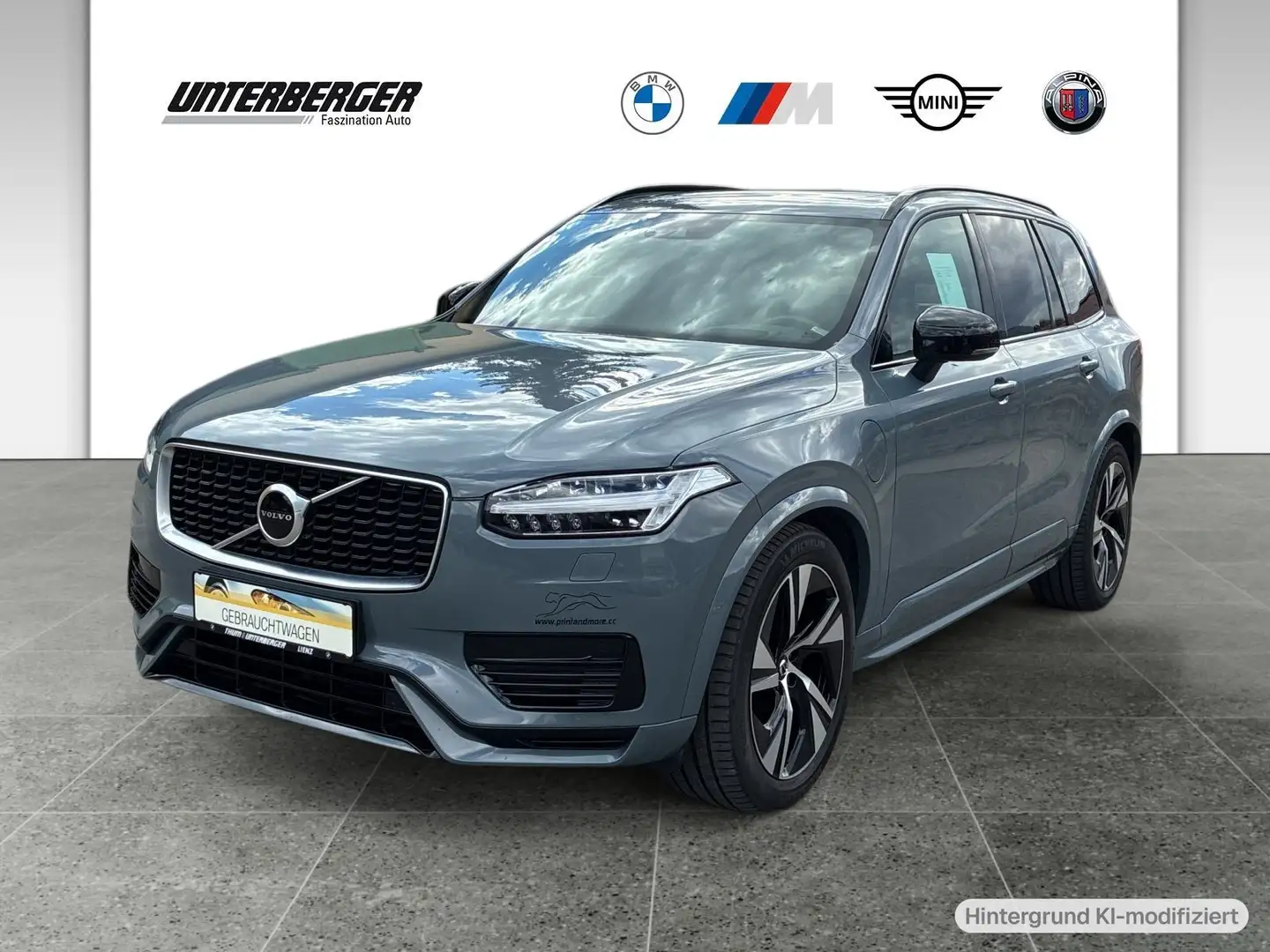 Volvo XC90 T8 AWD Recharge R Design Geartronic Grau - 1