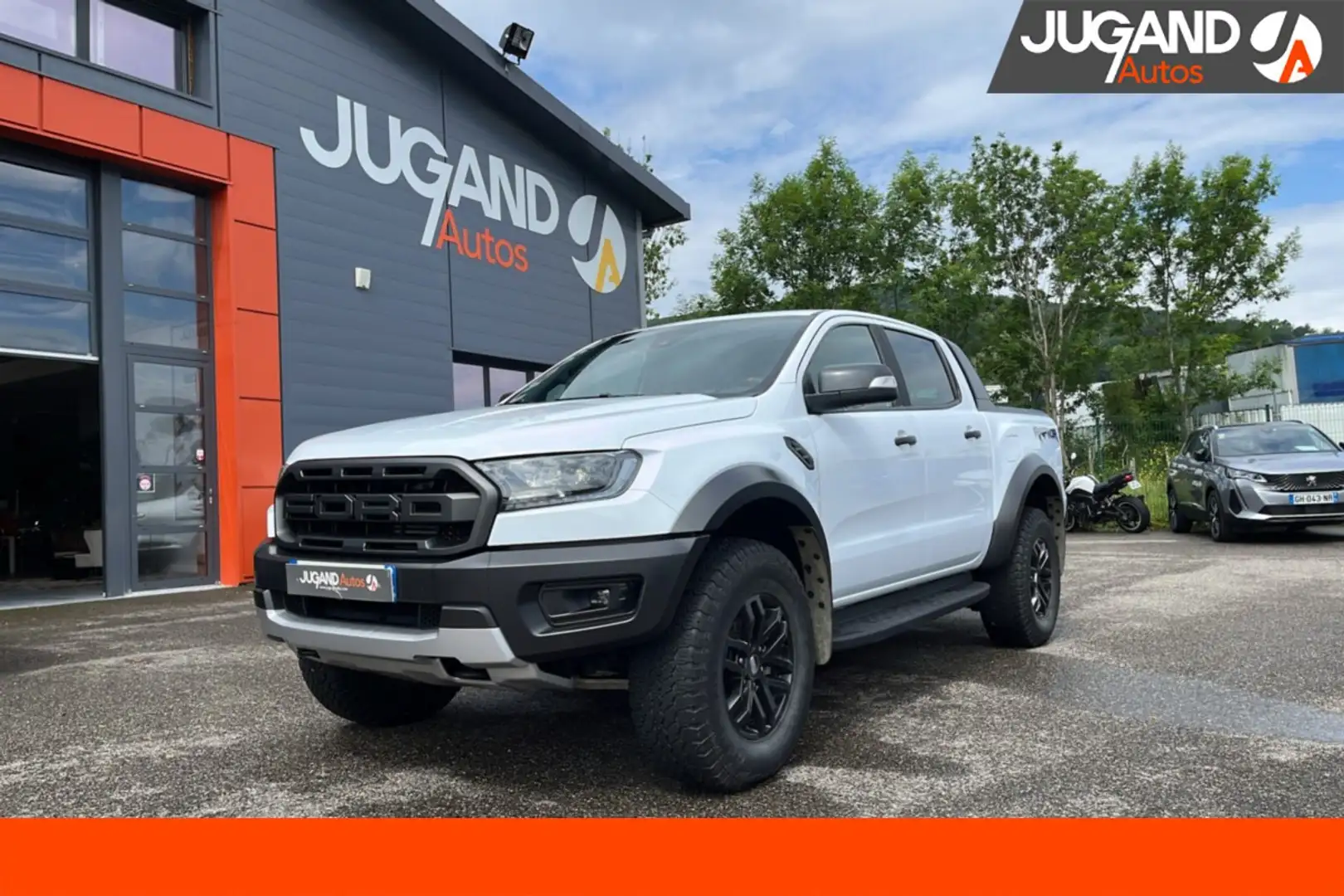 Ford Ranger RAPTOR 213 BVA10 TDCI 4X4 Blanc - 1