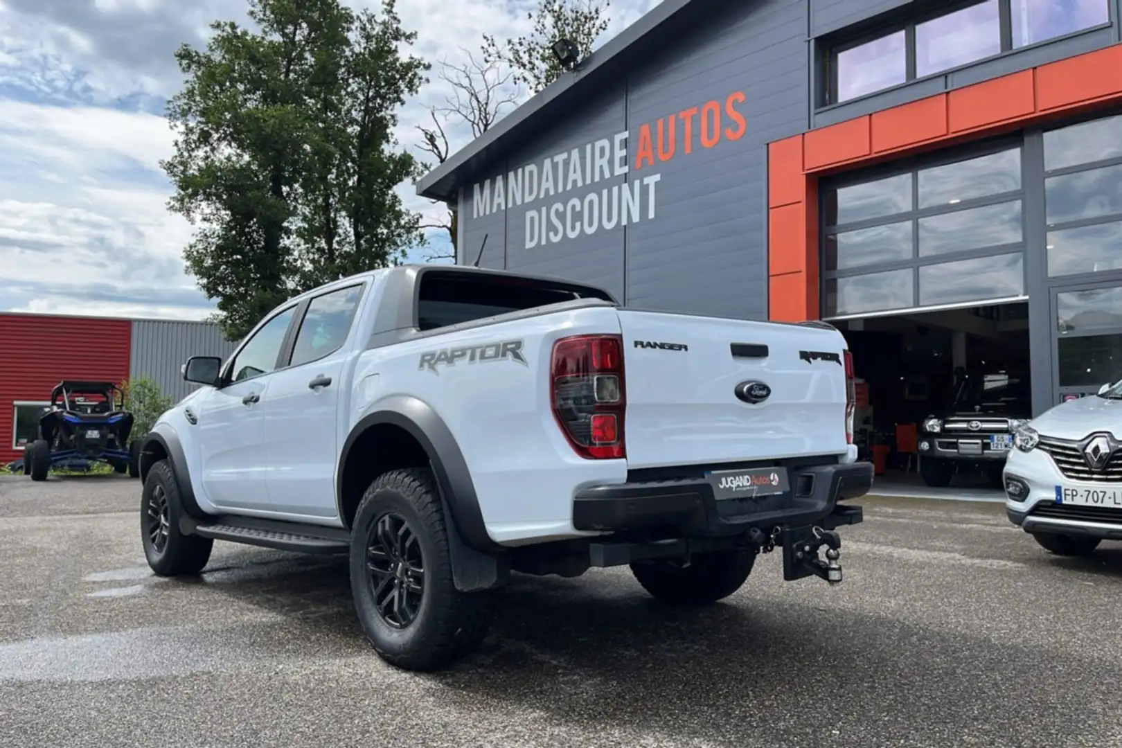 Ford Ranger RAPTOR 213 BVA10 TDCI 4X4 Blanc - 2