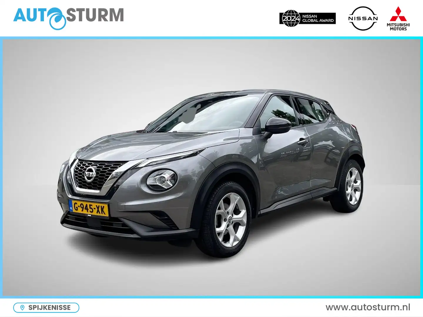 Nissan Juke 1.0 DIG-T Acenta Grijs - 1