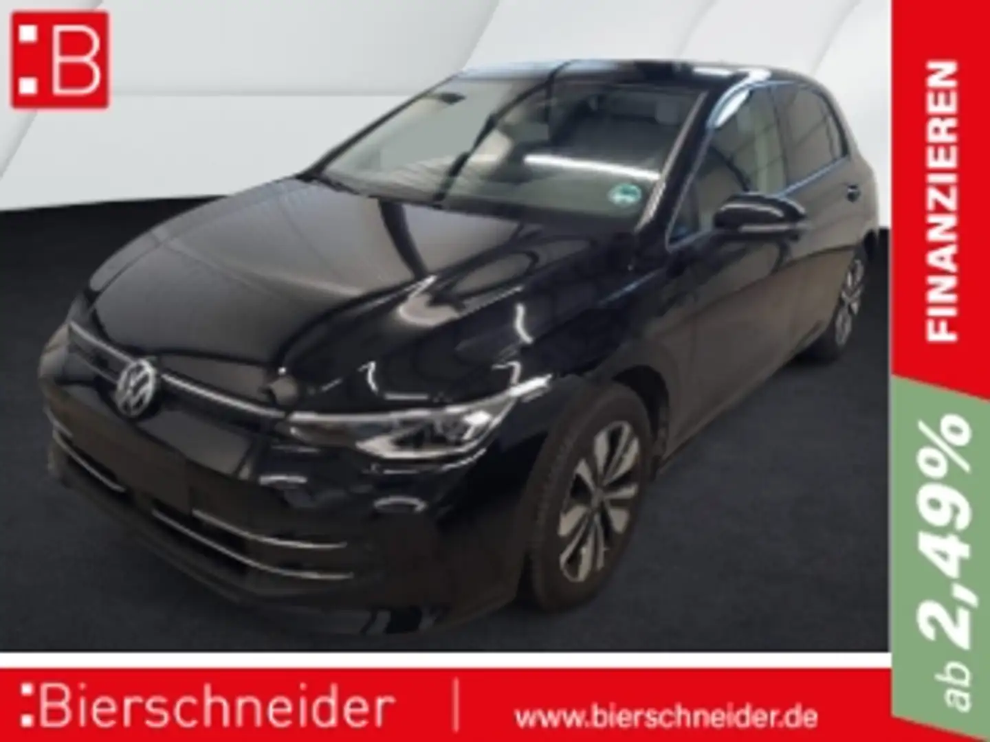 Volkswagen Golf 8 1.5 eTSI DSG Goal AHK KAMERA ACC LED NAVI Schwarz - 1
