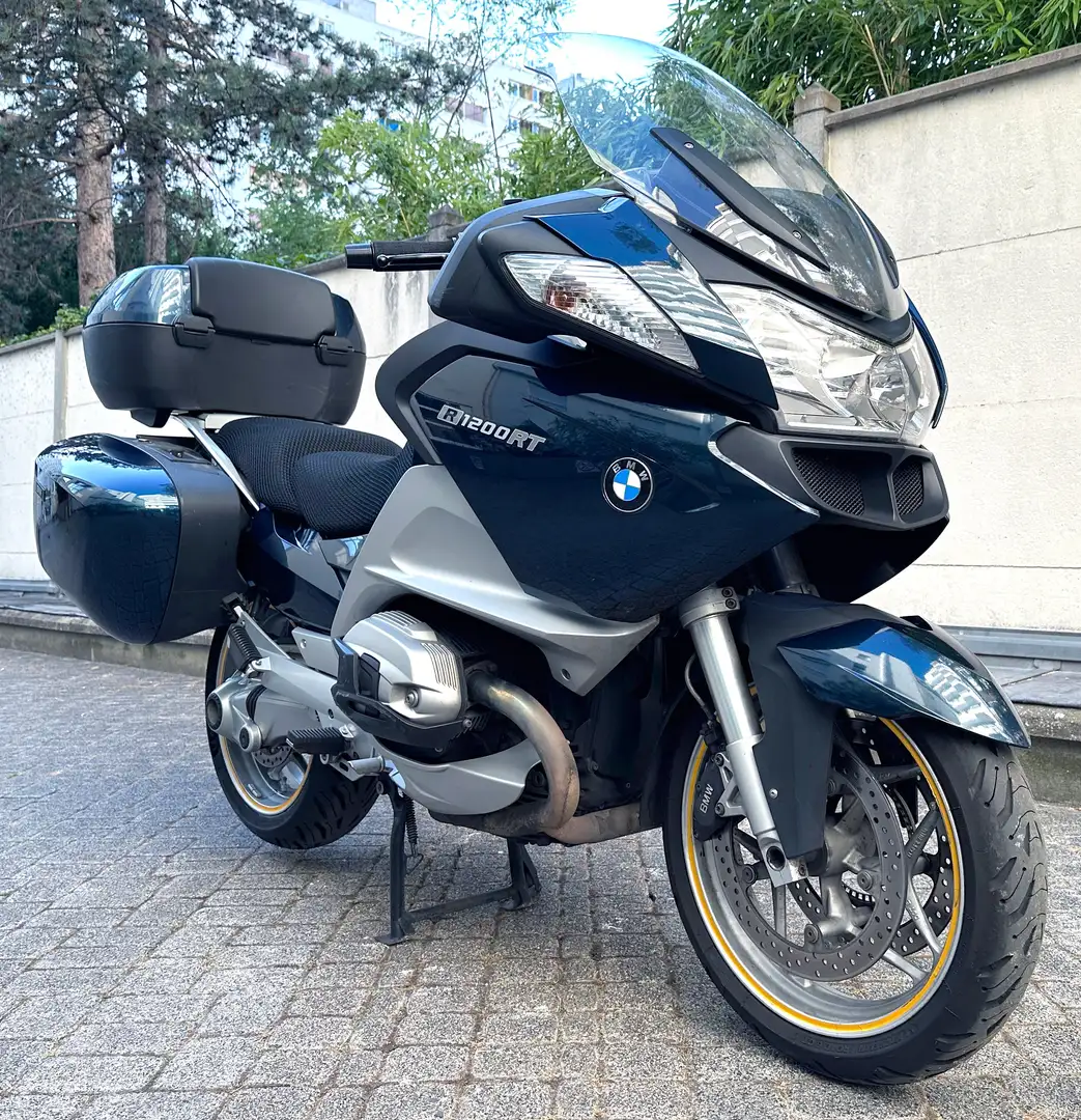 BMW R 1200 RT BMW R1200RT K26 air huile ABS ASC Bleu - 1