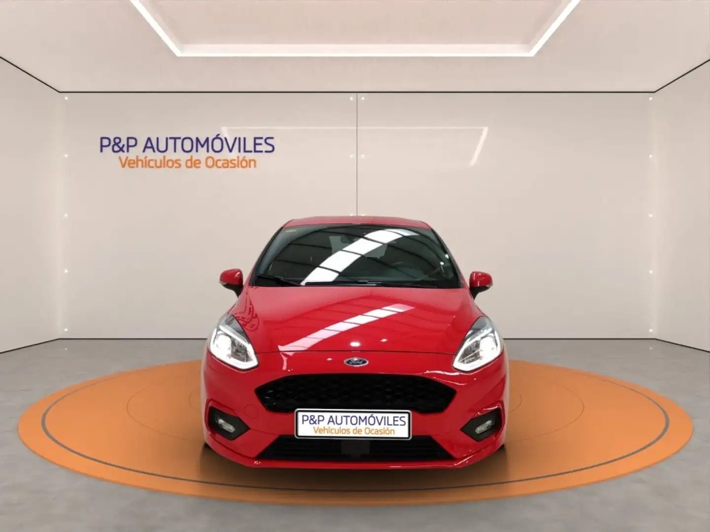 Ford Fiesta 1.0 EcoBoost S/S ST Line 100 Rojo - 2