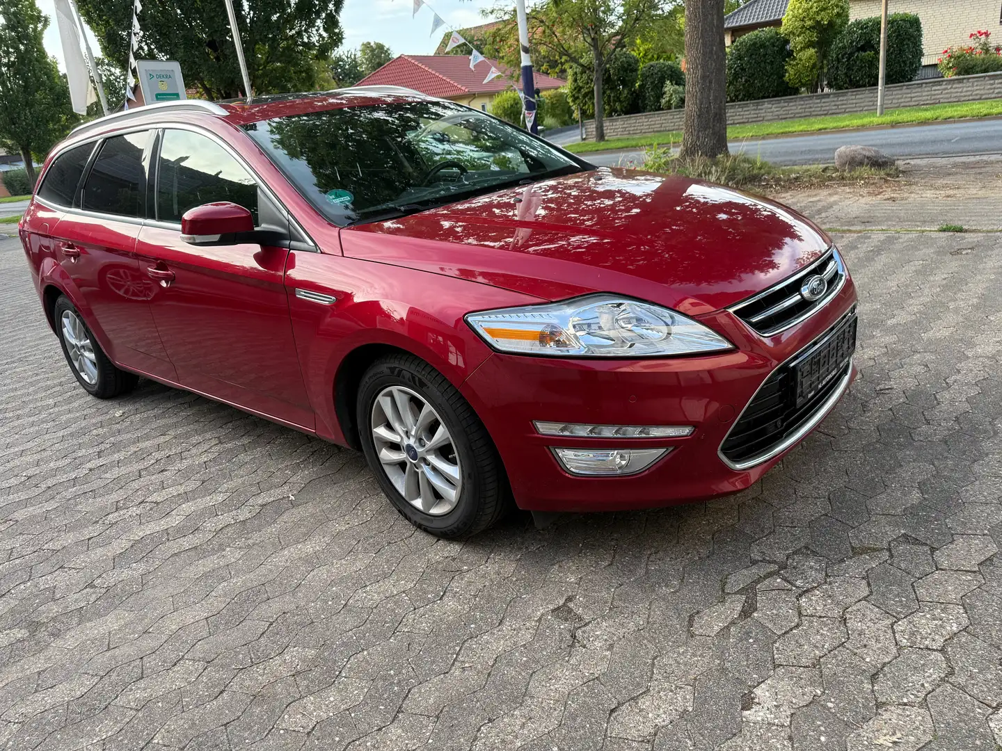 Ford Mondeo 2.0 TDCi . Titanium.Automatik.Tuv Neu.Automatik Czerwony - 1