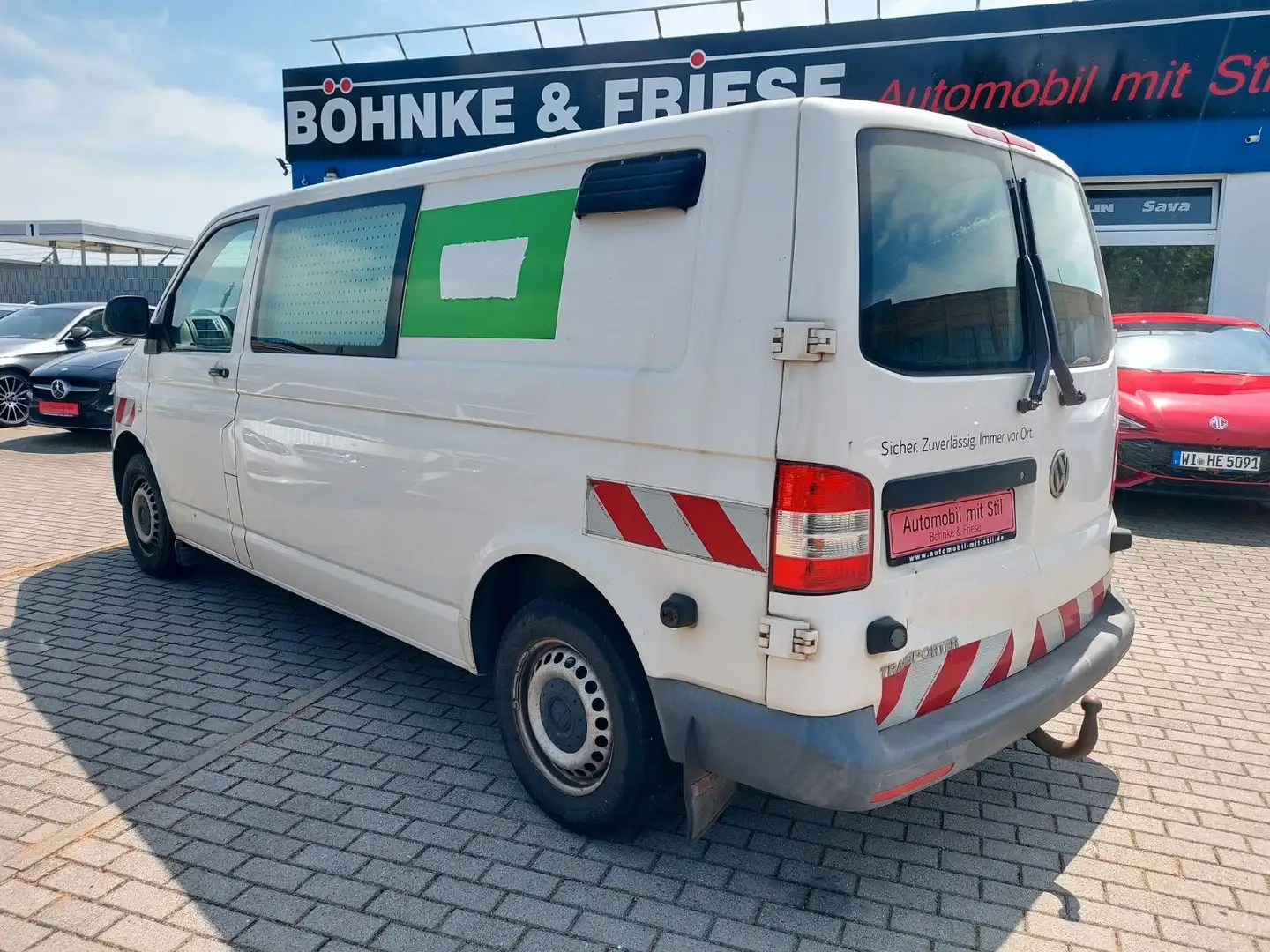 Volkswagen T5 Transporter Kasten Kombi lang 4Motion 4x4 Weiß - 2