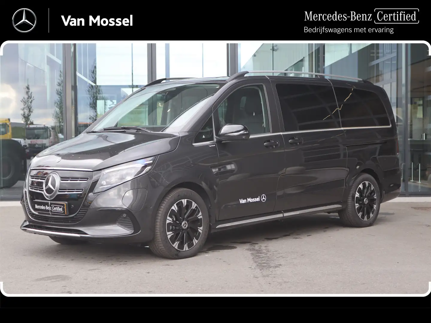 Mercedes-Benz EQV 300 L2 Avantgarde 150KW |NAVI/MBUX/DISTRONIC/7 ZITPL./ Gris - 1