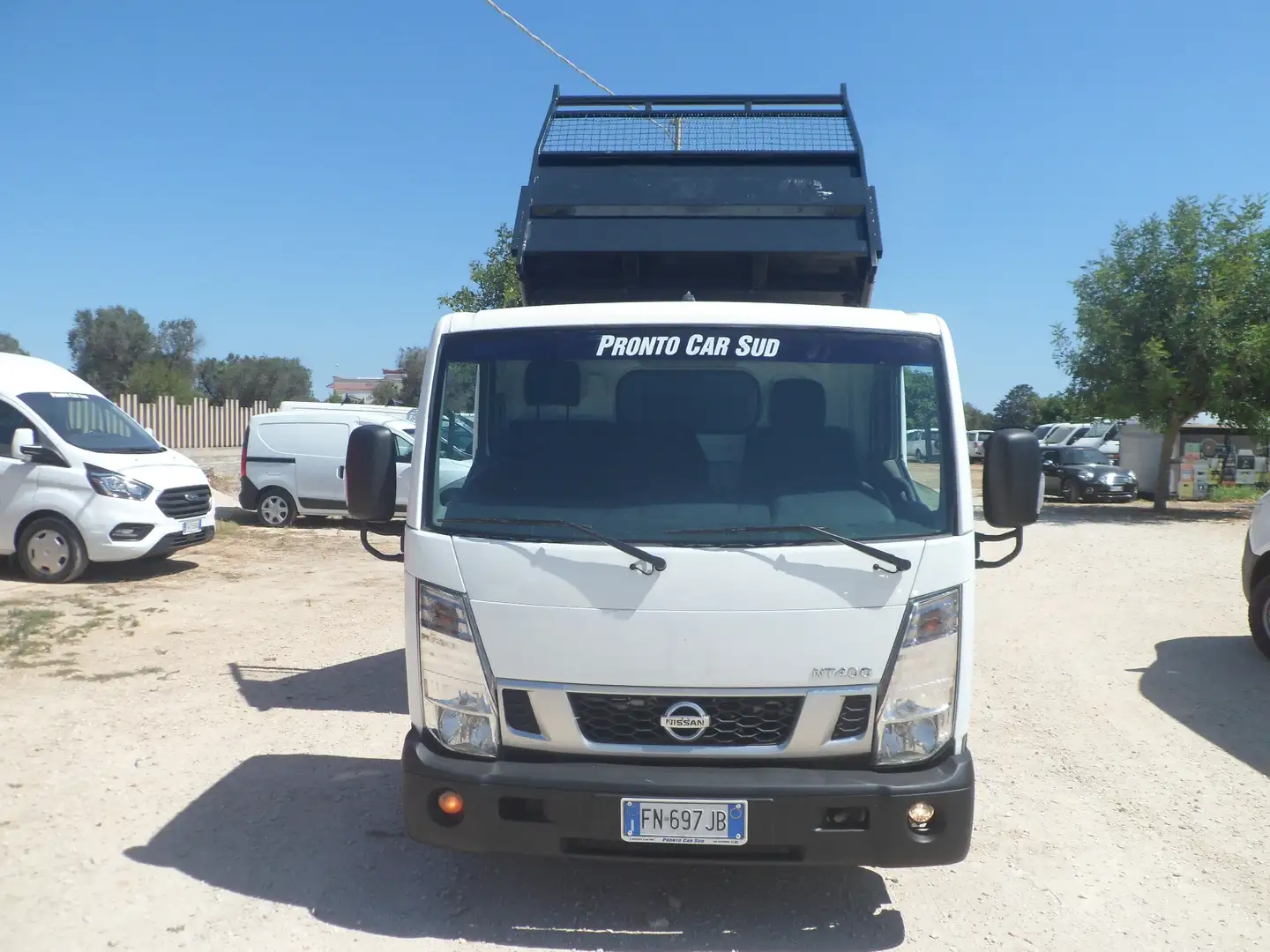 Nissan Cabstar nt400 ribaltabile trilaterale Bianco - 2
