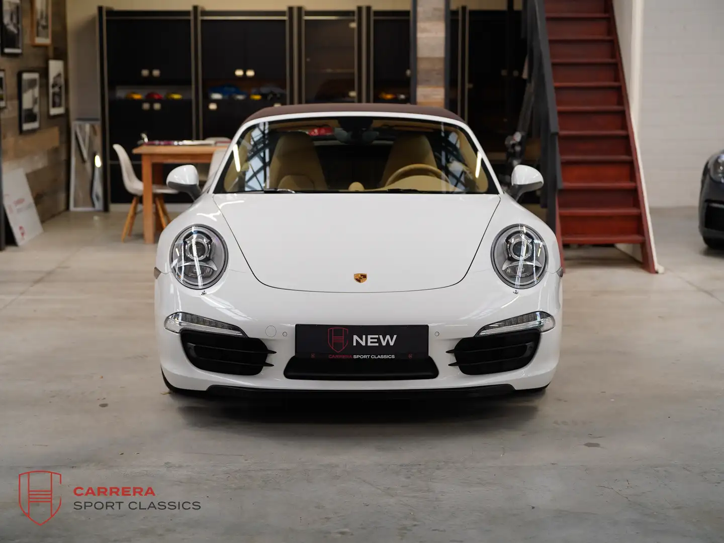 Porsche 991 911 C4 Cabrio / Porsche Approved - 1e eigenaar Bianco - 2