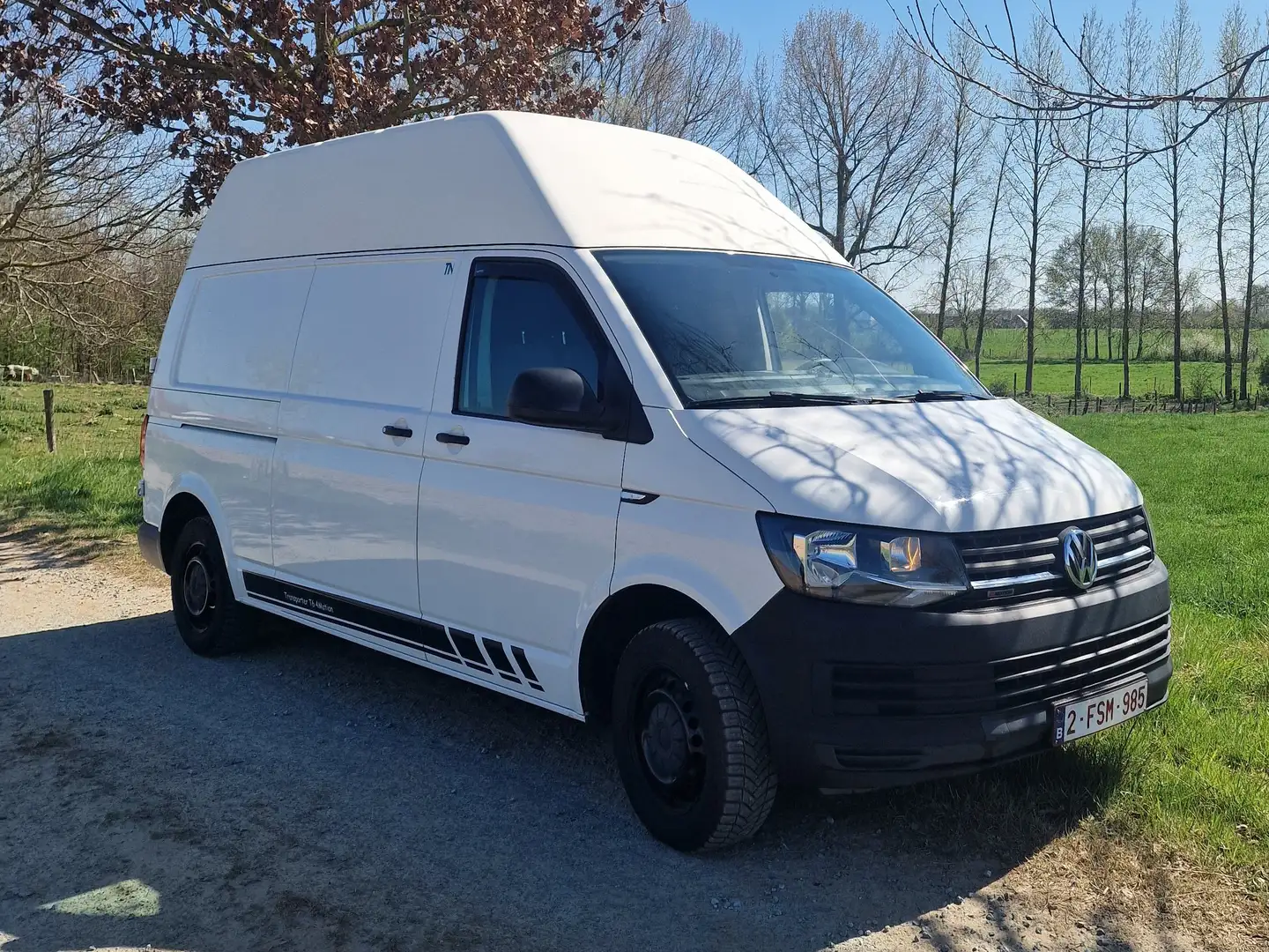 Volkswagen T6 Transporter Transporter T6 4MOTION Lang Blanc - 1