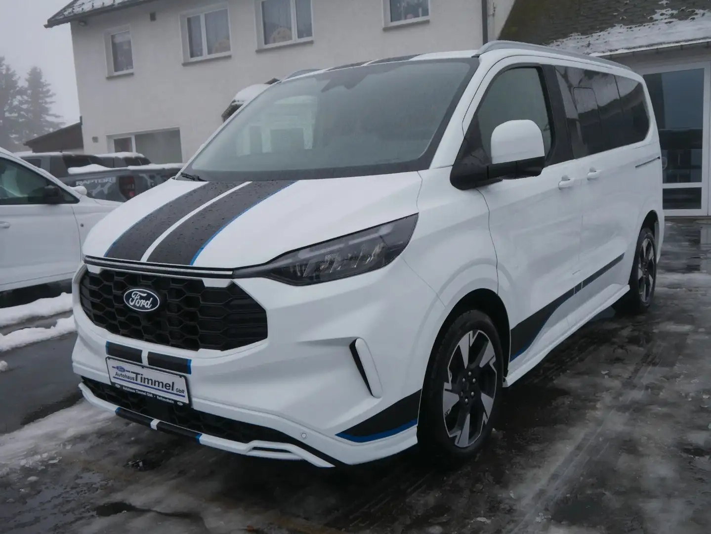 Ford Tourneo Custom Sport AWD elek Schiebetür AHZV Blanc - 1