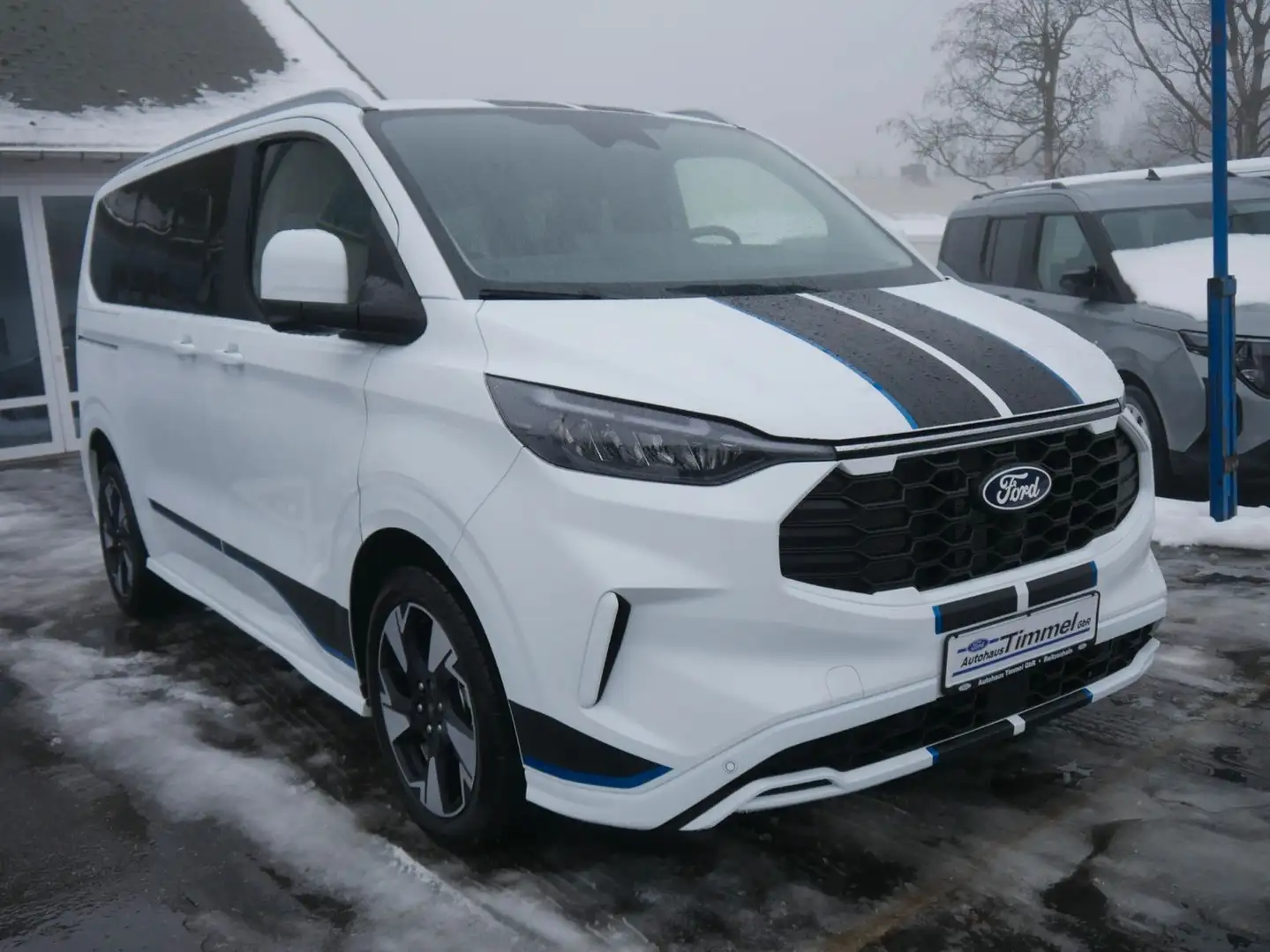 Ford Tourneo Custom Sport AWD elek Schiebetür AHZV Blanc - 2