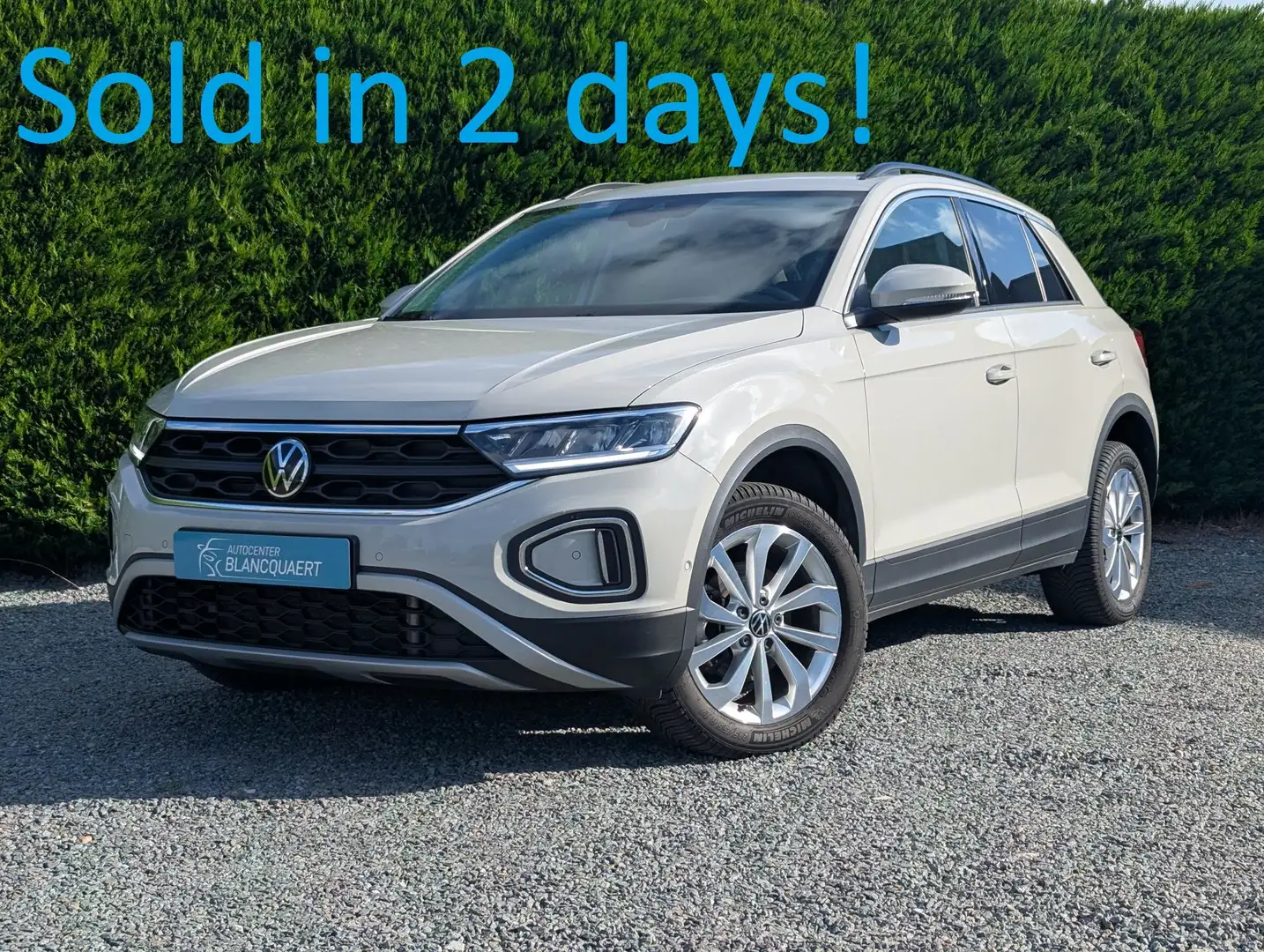 Volkswagen T-Roc ! verkocht ! - trekhaak - xenon - gps Gris - 1