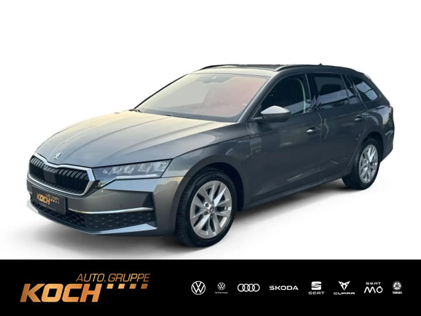 Skoda Octavia Combi Selection 2.0 TDI DSG *LED*RFK* Grijs - 1