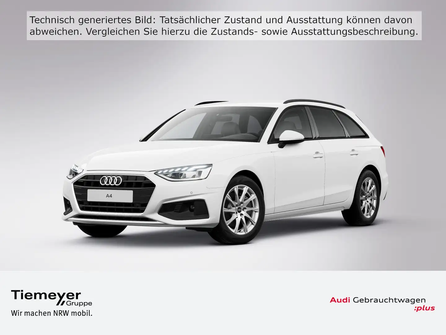 Audi A4 40 TFSI S LINE LED NAVI+ STDHZG LM Grau - 1