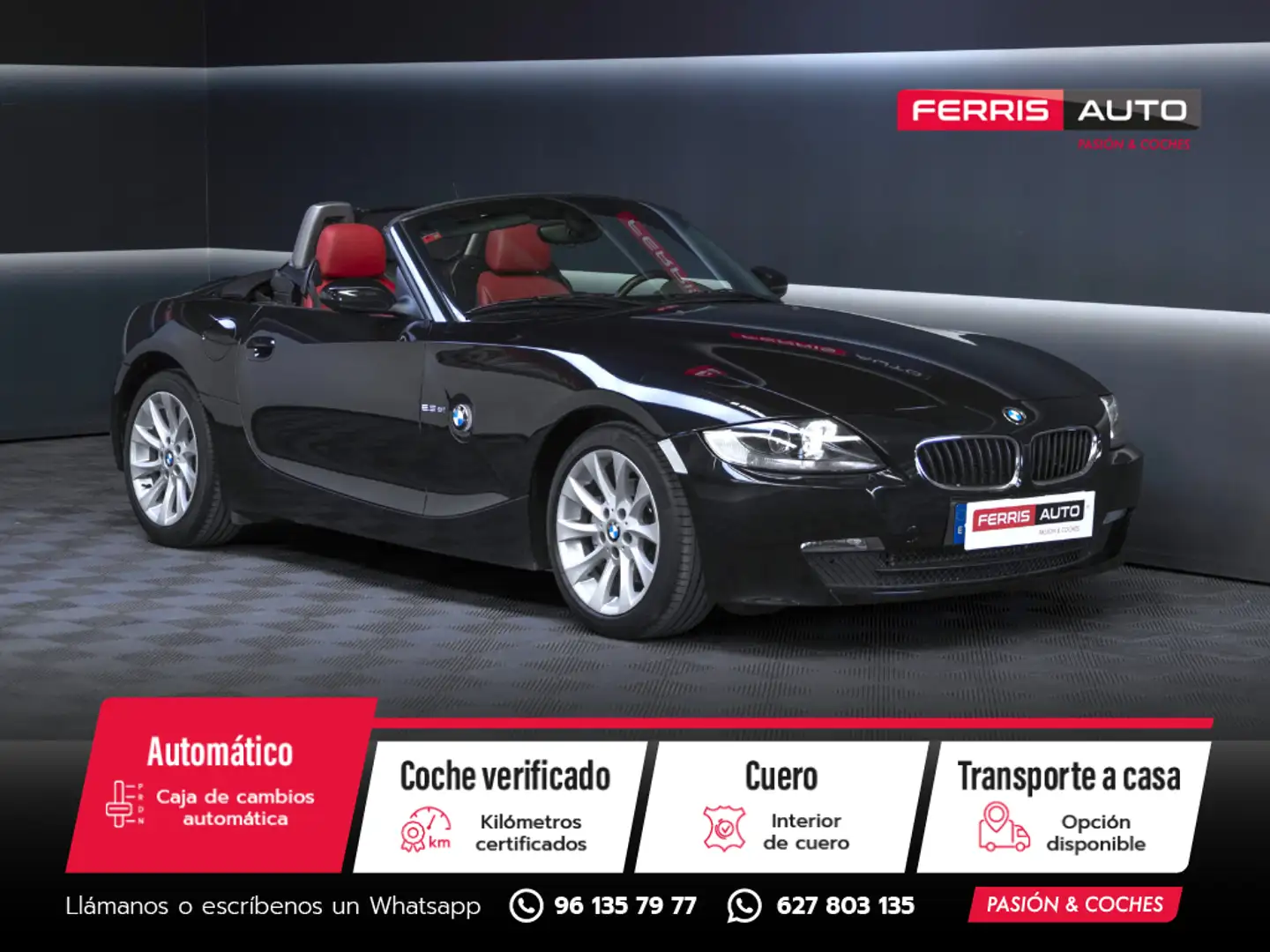 BMW Z4 2.5si Aut. Negro - 1