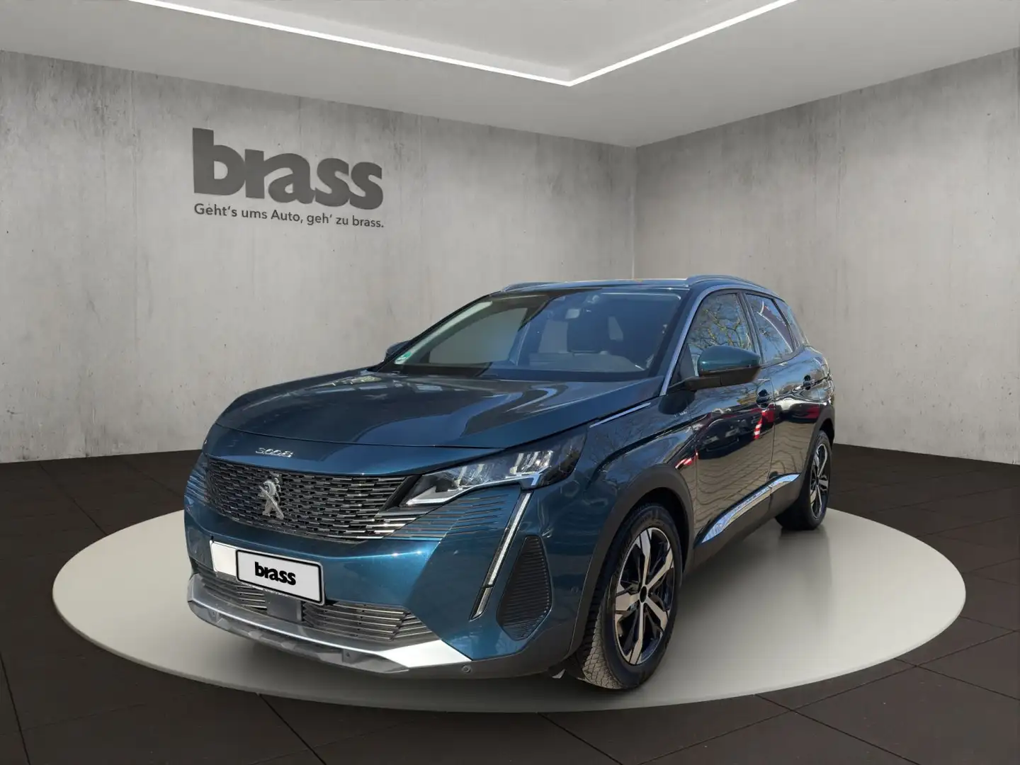 Peugeot 3008 Hybrid 225 Allure Blau - 1