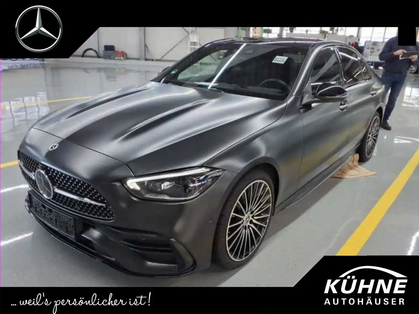 Mercedes-Benz C 300 4M AMG Premium Plus Sitzk. Multikontur HUD Grau - 1