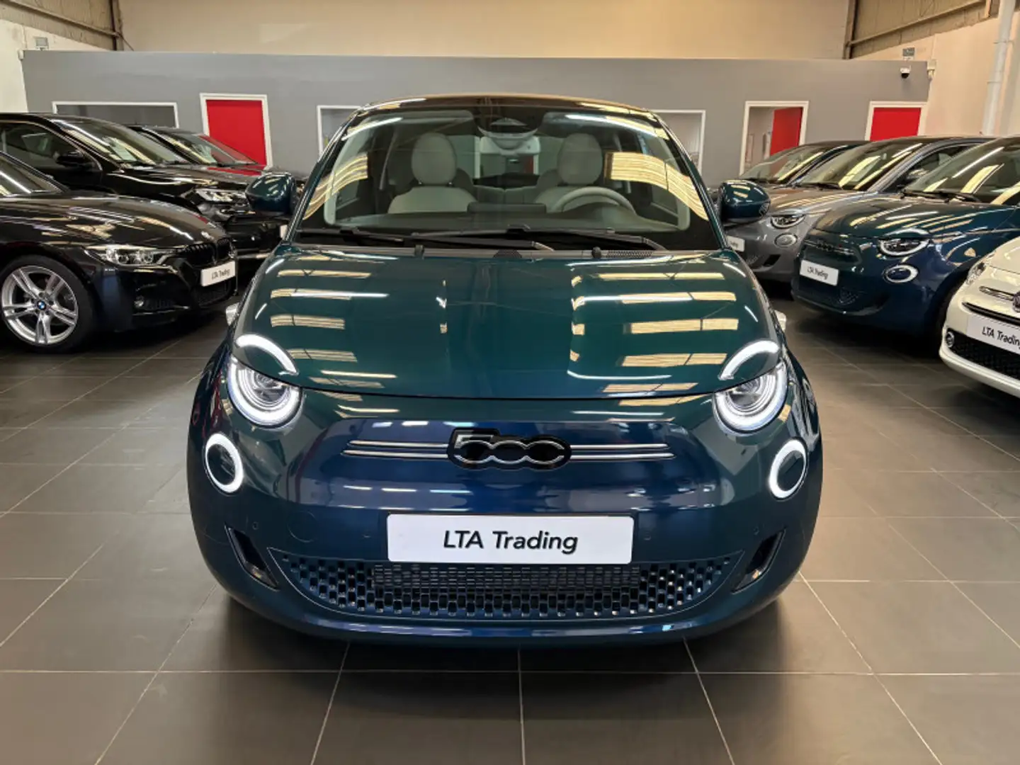 Fiat 500e E 118CH LA PRIMA Vert - 2